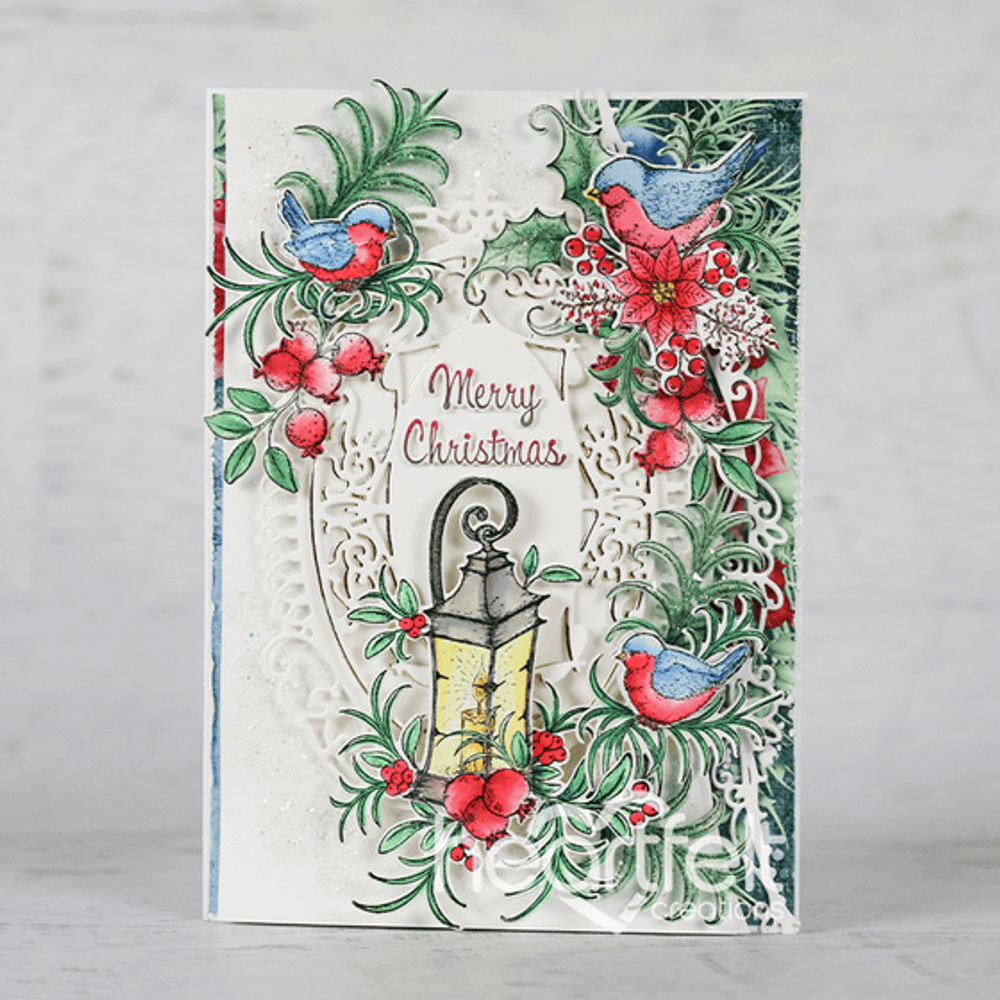 Christmas Holly Accents Die