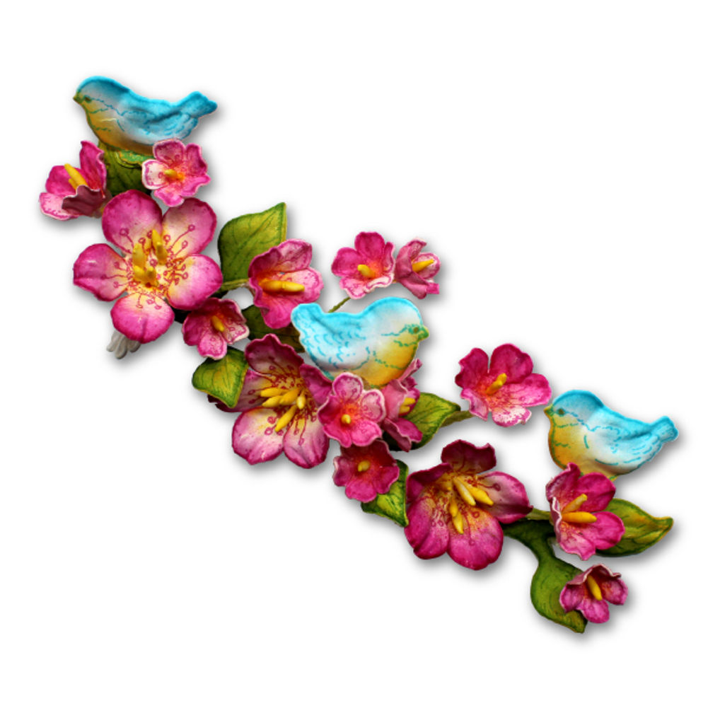 3D Cherry Blossom Shaping Mold