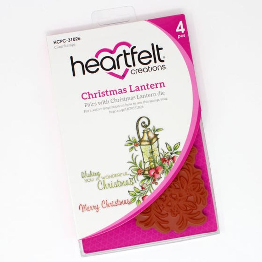Christmas Lantern Cling Stamp Set