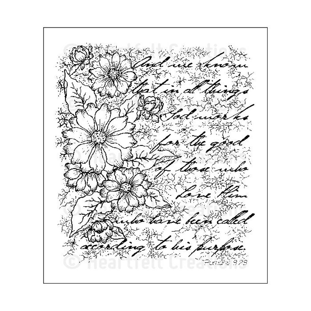 Tattered Collage - Stamp