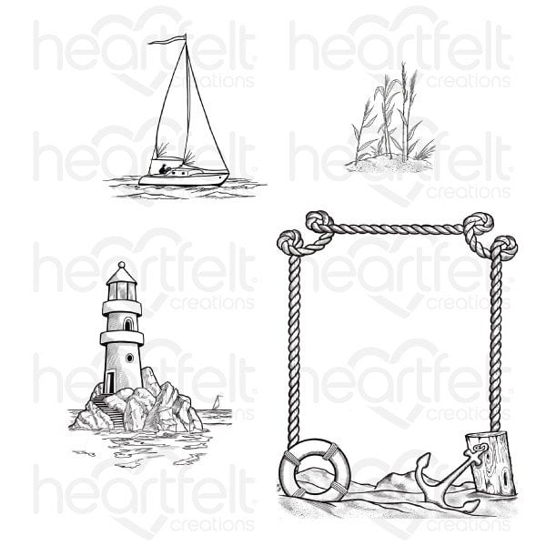 A Day At Sea Stamp