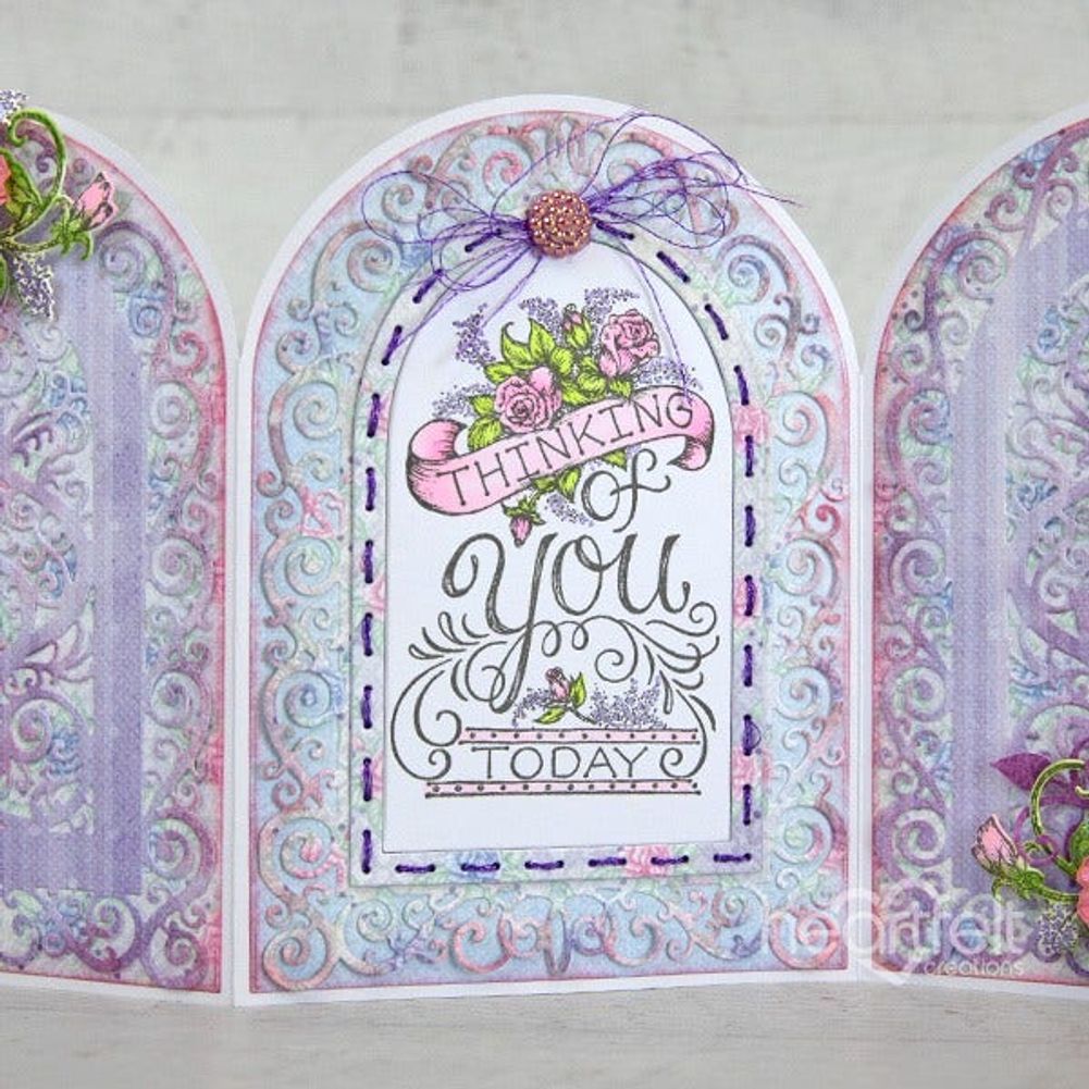 Elegant Gateway Sentiments Cling Stamp Set
