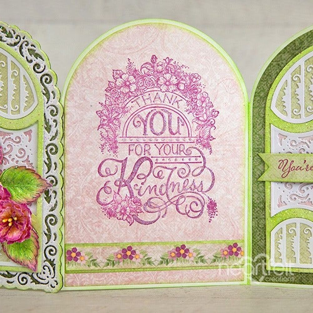 Elegant Gateway Sentiments Cling Stamp Set