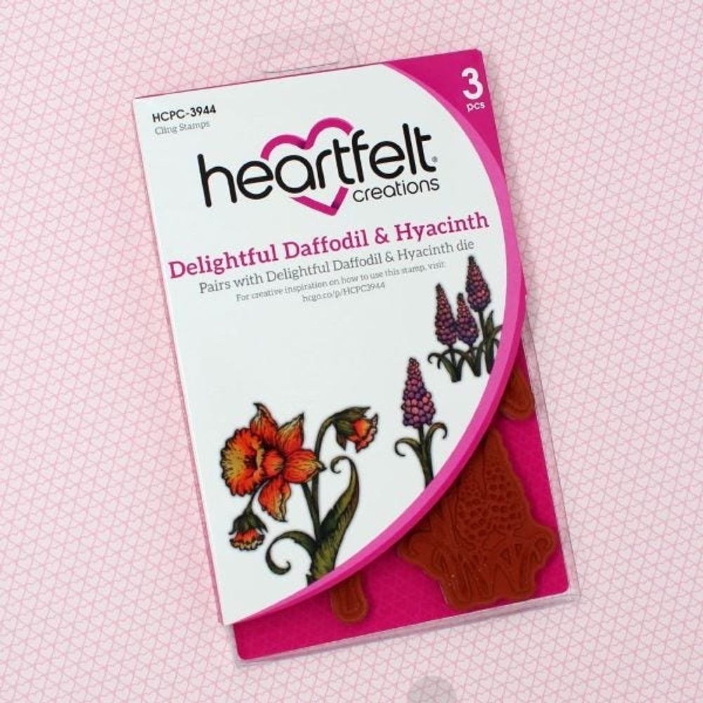 Delightful Daffodil & Hyacinth Cling Stamp Set