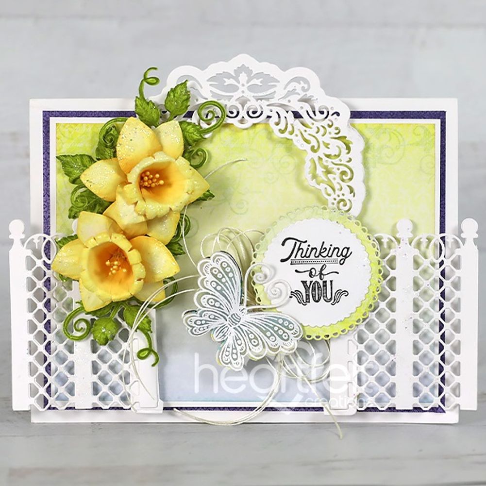 Spring Daffodil Cling Stamp Set