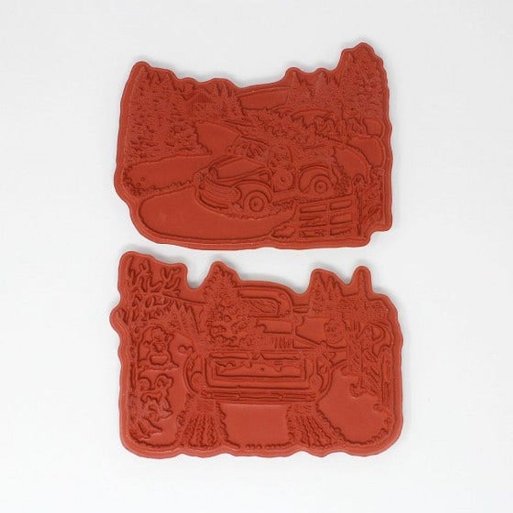 Home for the Holidays Cling Stamp Set