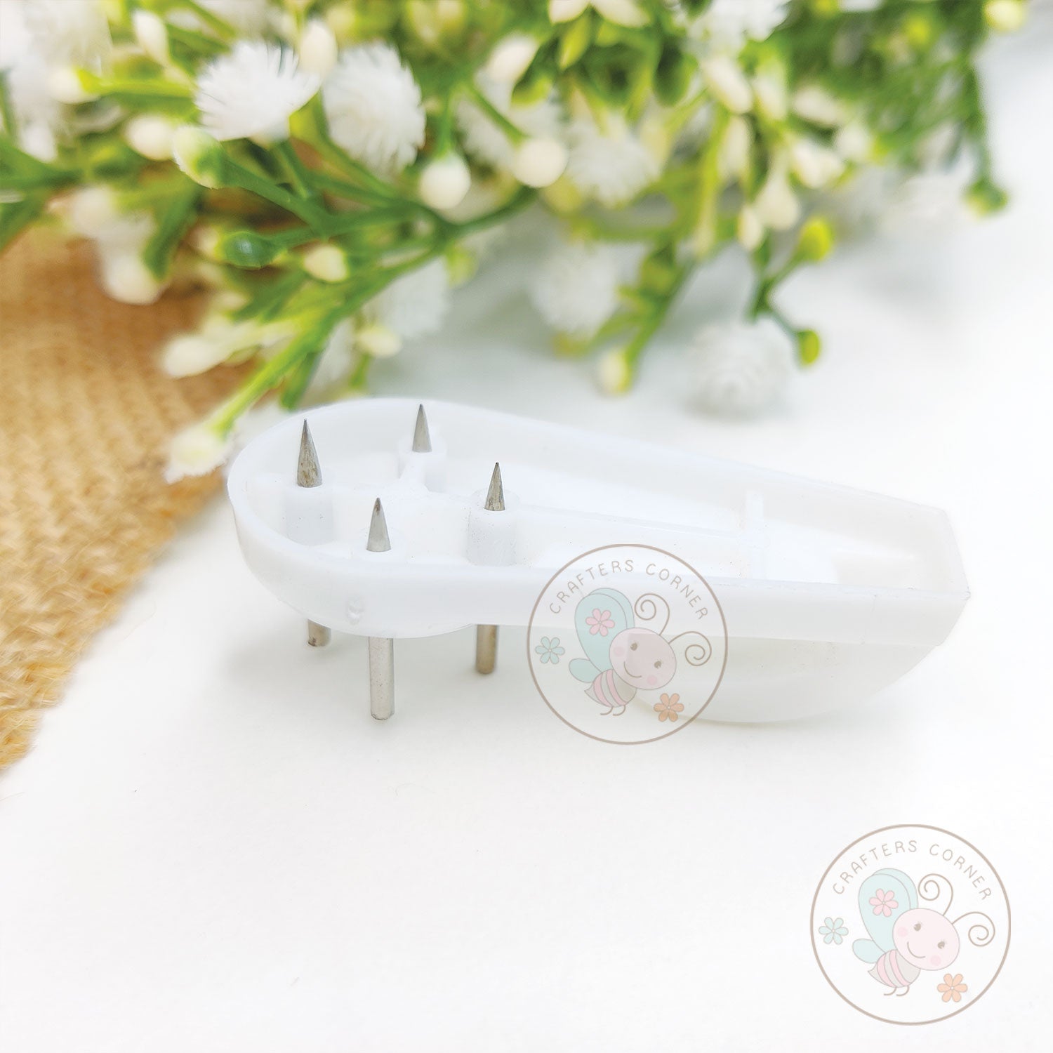 Mini Easy Mount Invisible Wall Hooks Hanger - 4 Pins