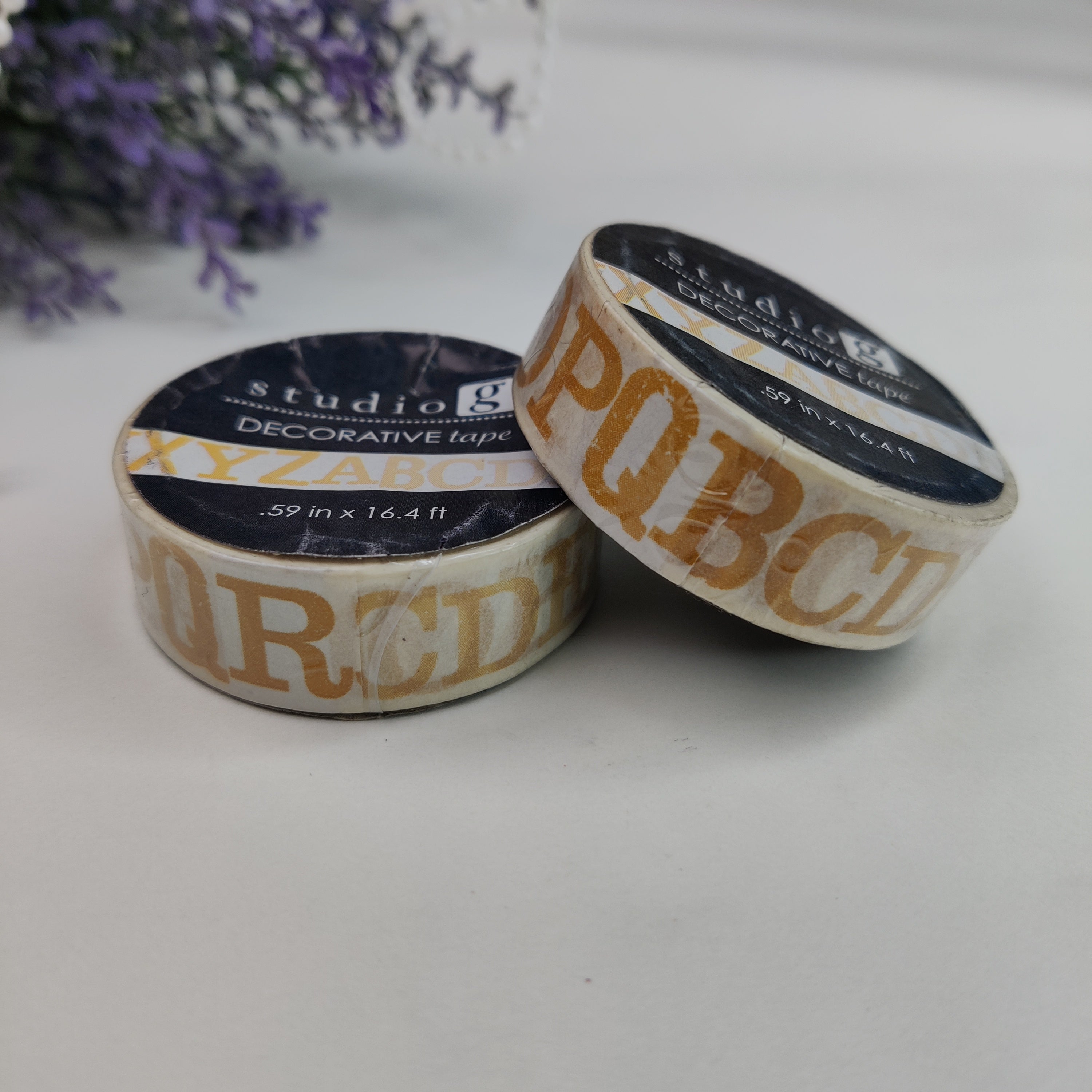 Decorative Tape - Alphabet