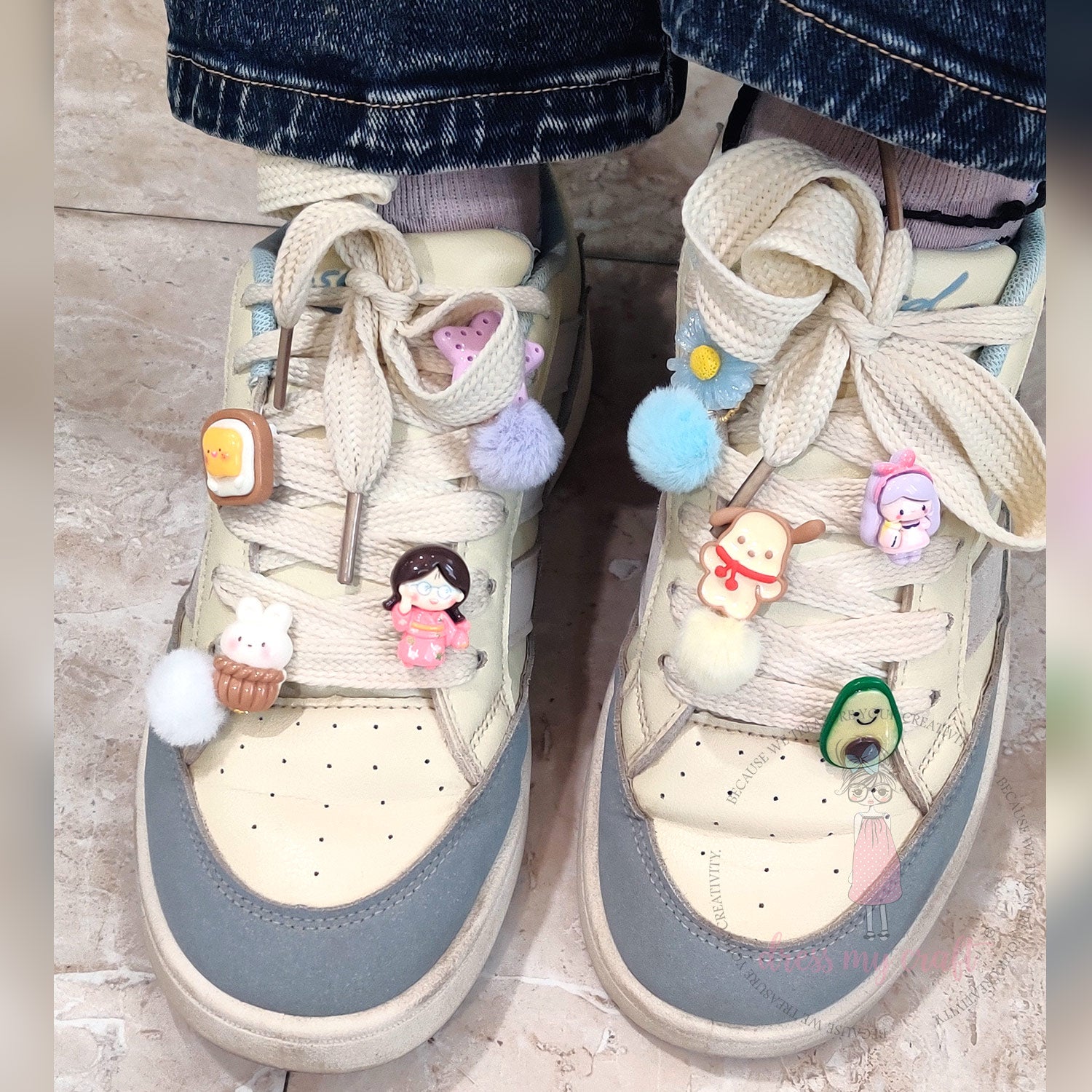 DIY Shoelace Decorative Clips