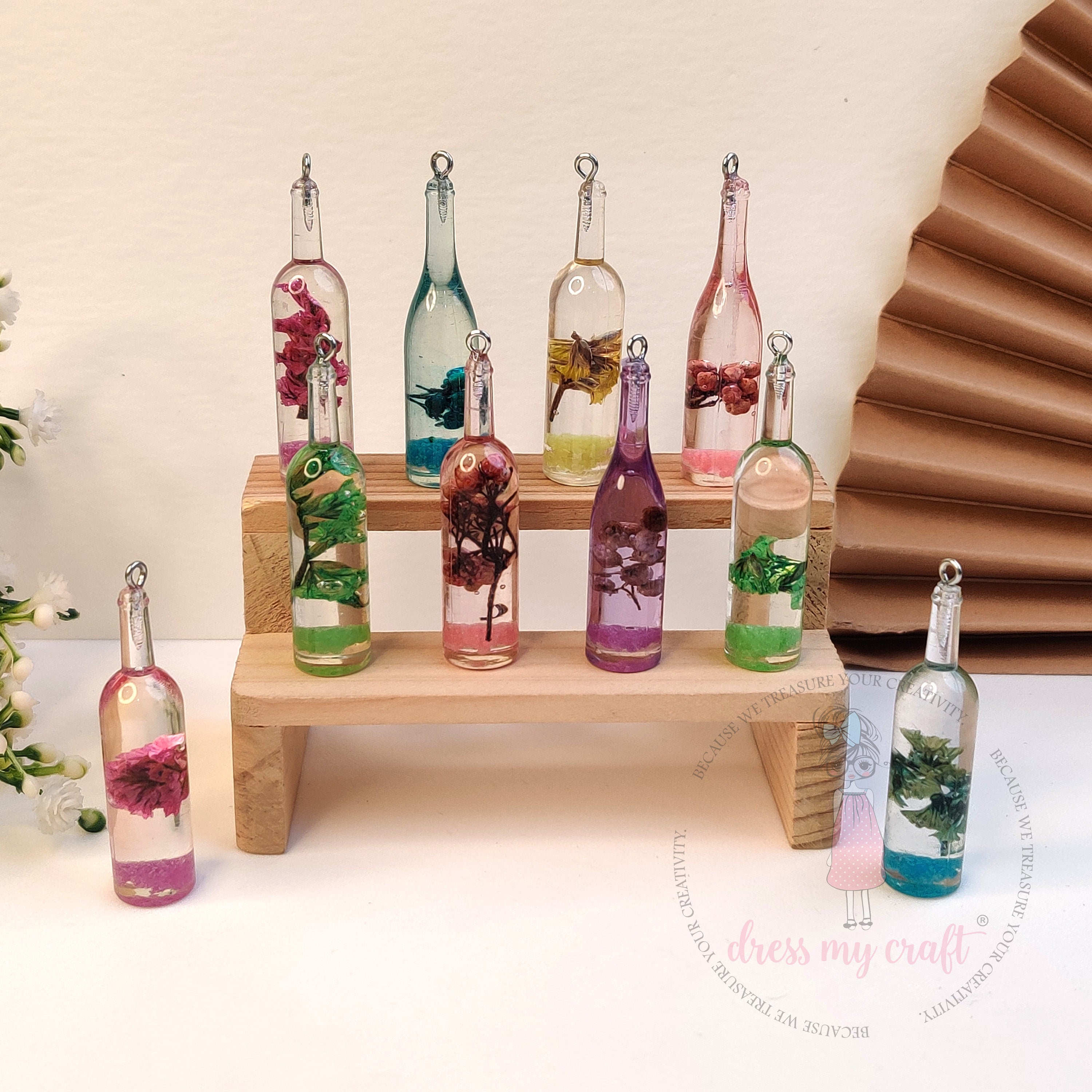 Miniature Fairy Flower Bottles