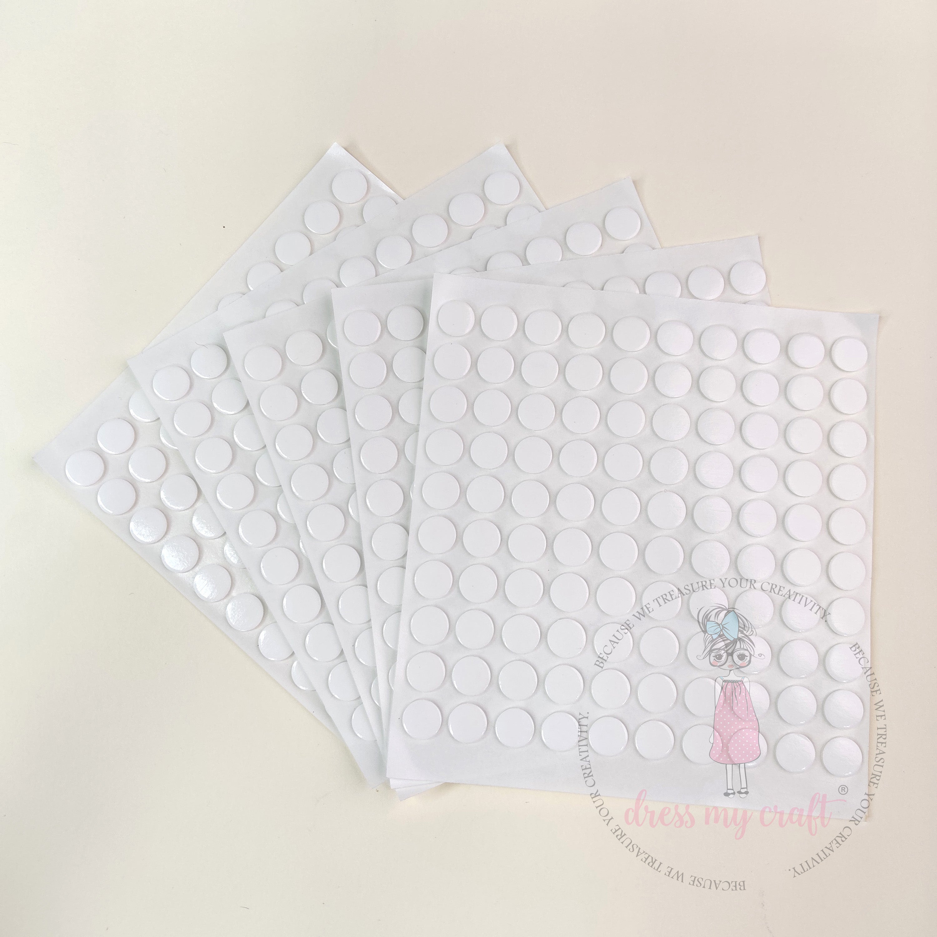 Double-Sided Sticky Dots- 1 cm