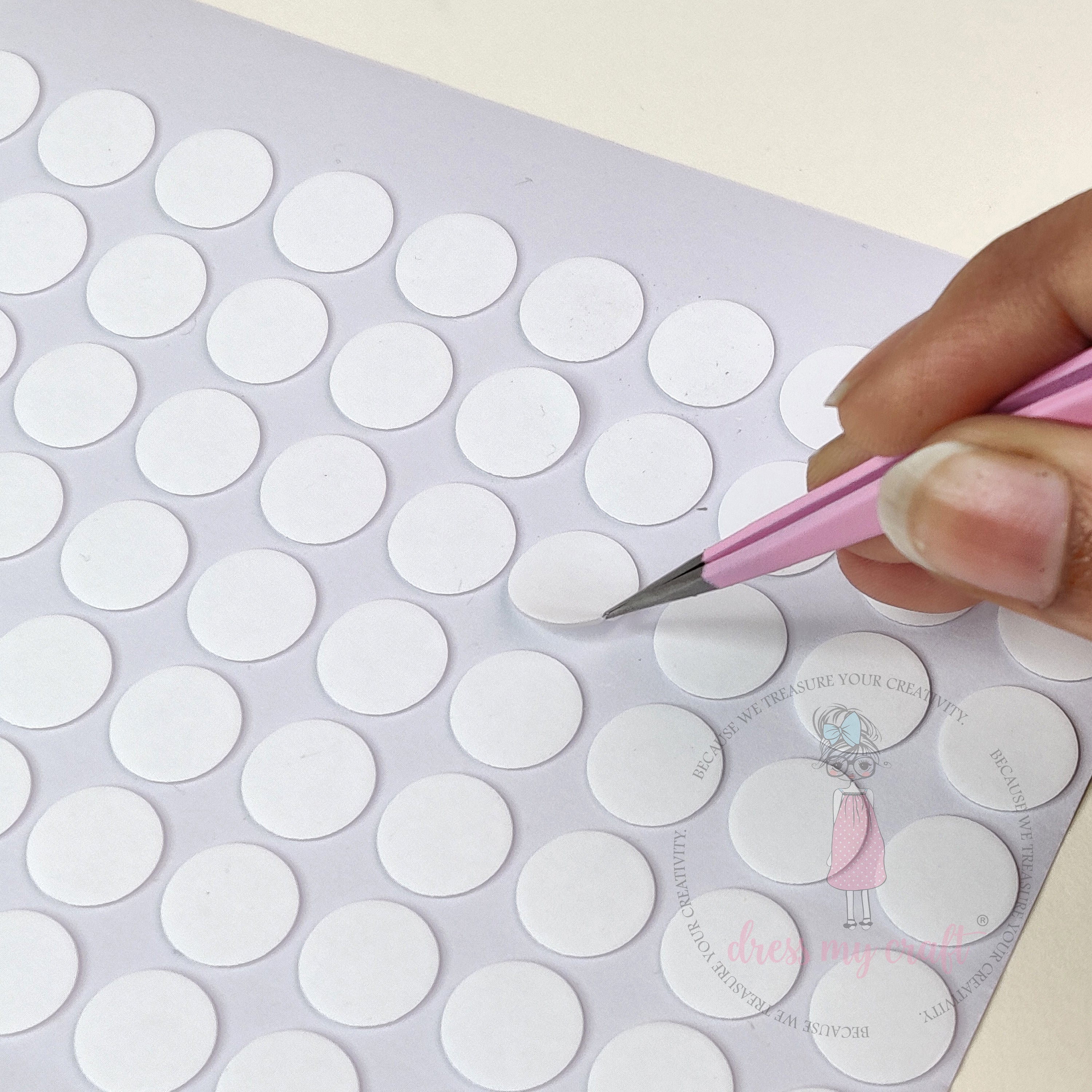 Double-Sided Sticky Dots- 1.2 cm