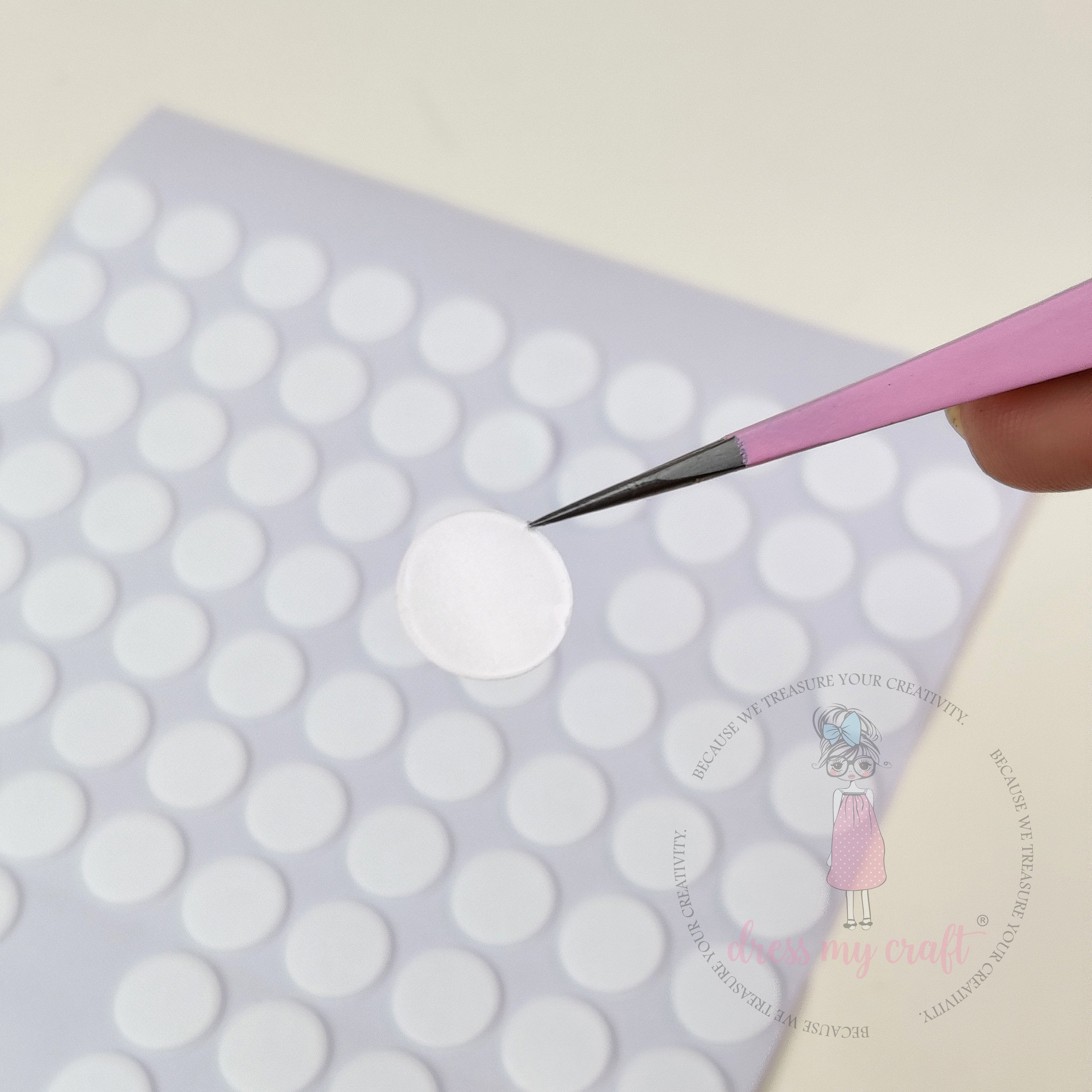 Double-Sided Sticky Dots- 1.2 cm