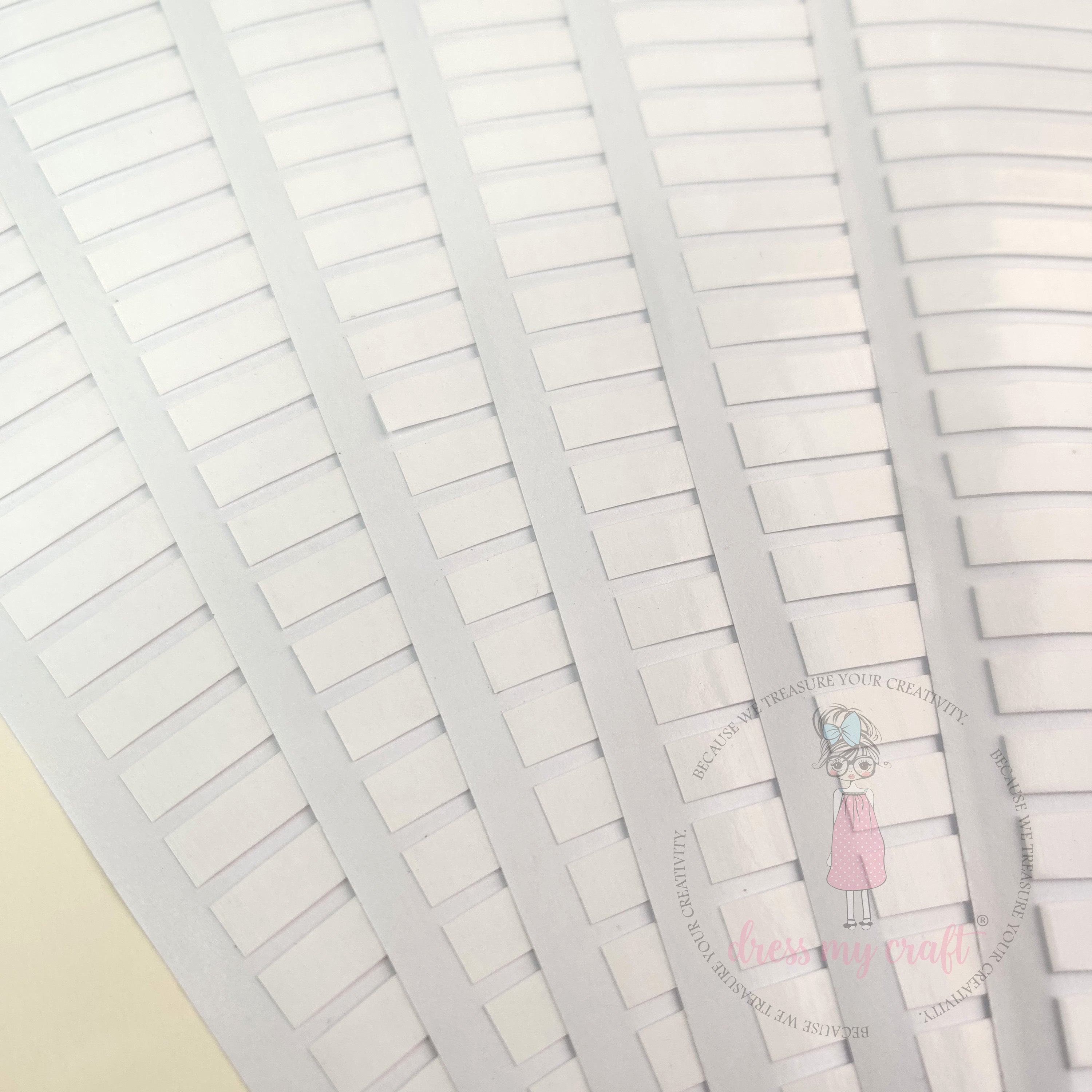 Double-Sided Adhesive Strips - .6 × 6.8 cm