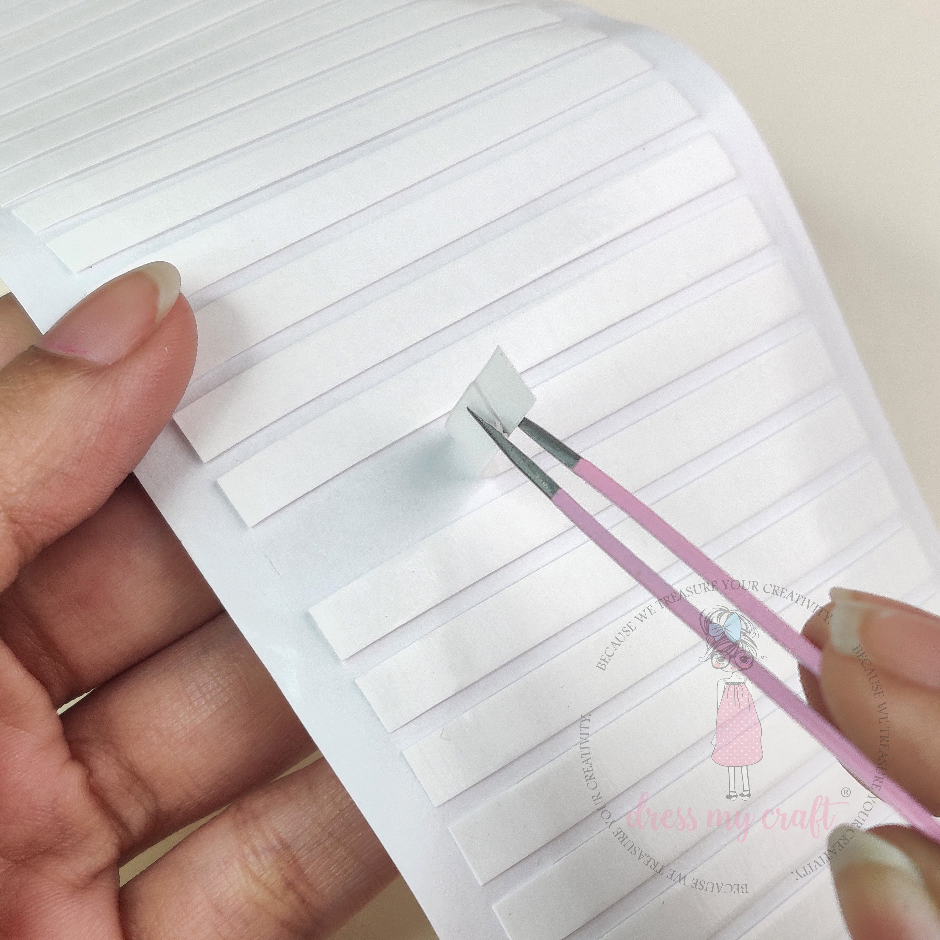 Double-Sided Adhesive Strips - .6 × 6.8 cm
