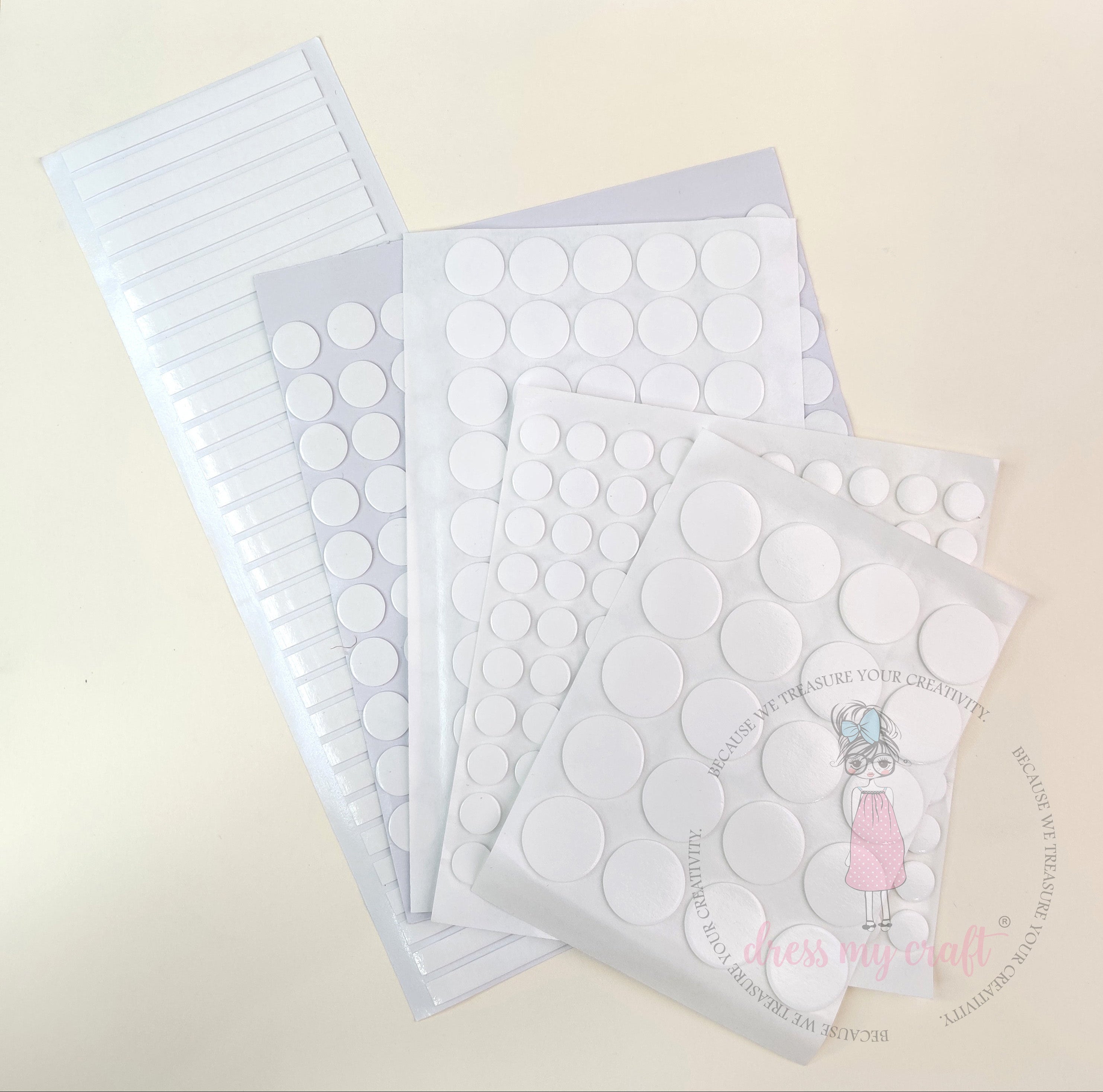 Sticky Dots & Strips Adhesive Mix Pack