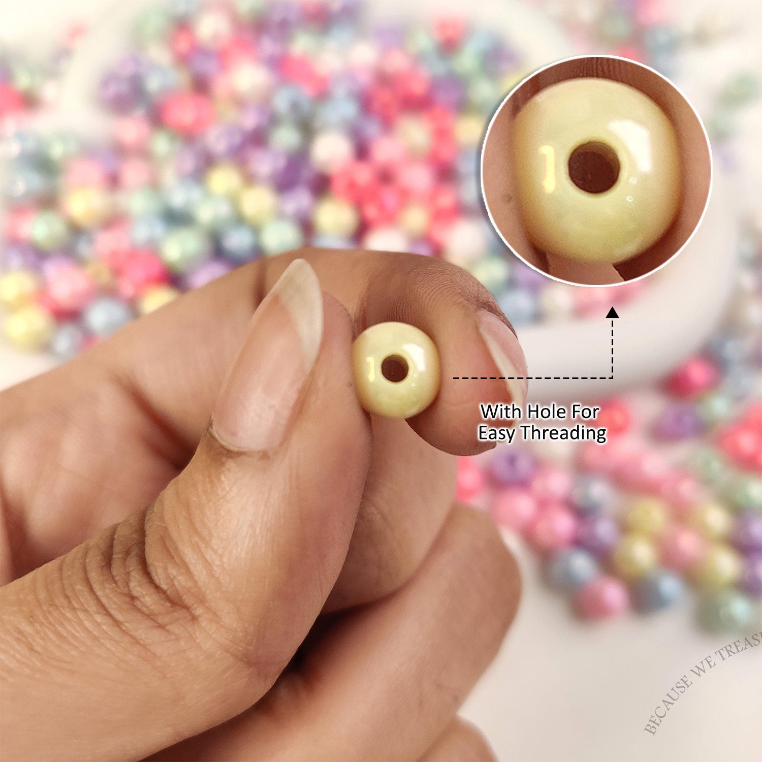 Pastel Pearl Gloss Beads