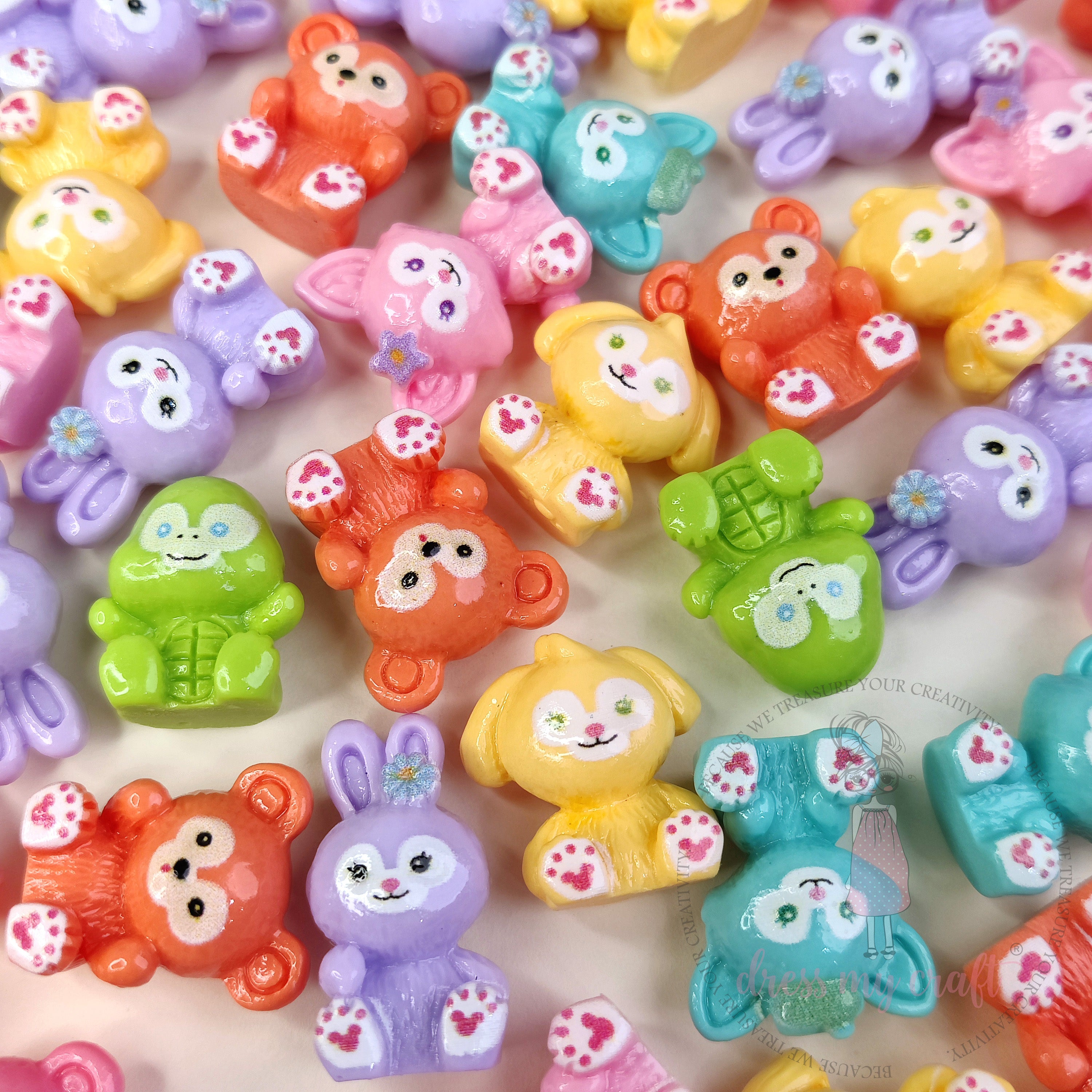 Miniature Pastel Paw Babies