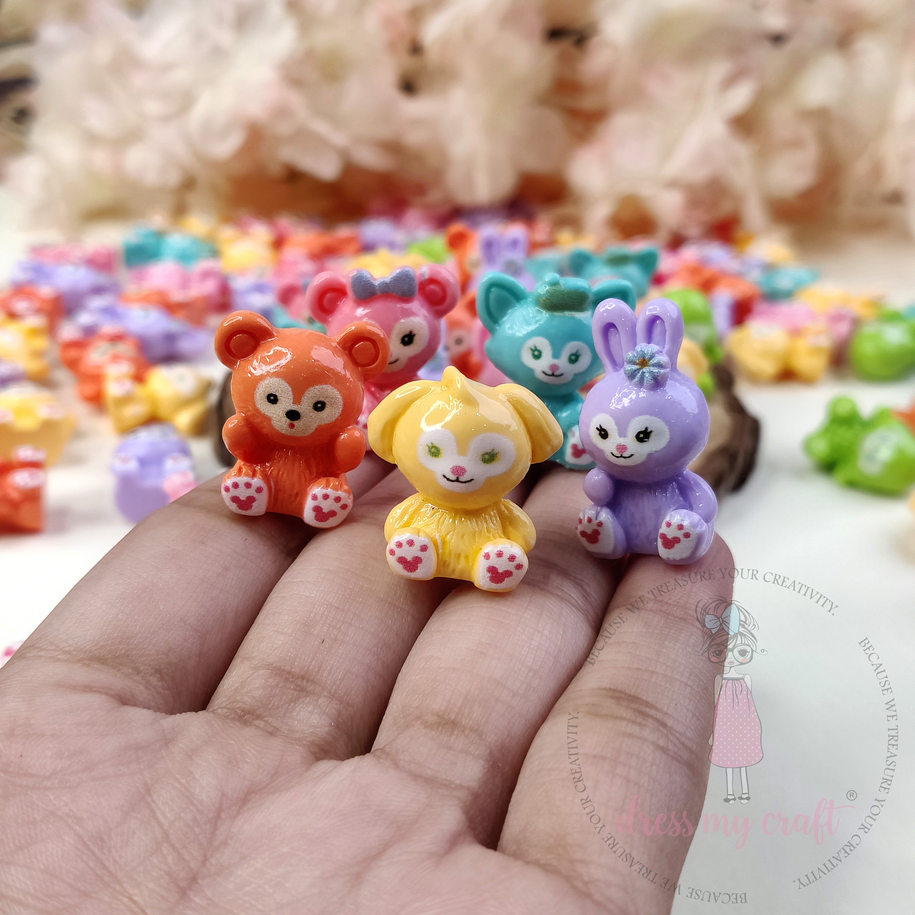 Miniature Pastel Paw Babies