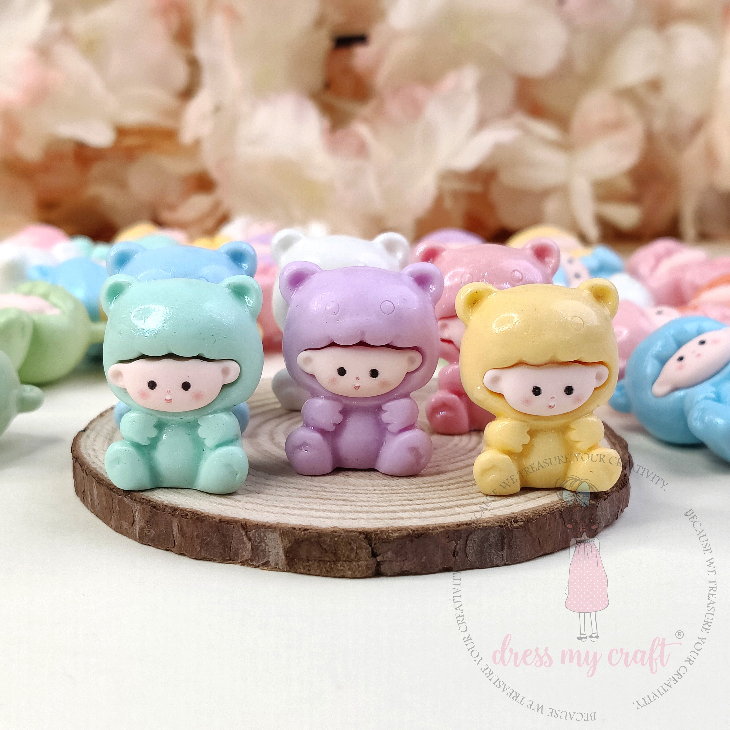Miniature Pastel Bear Babies