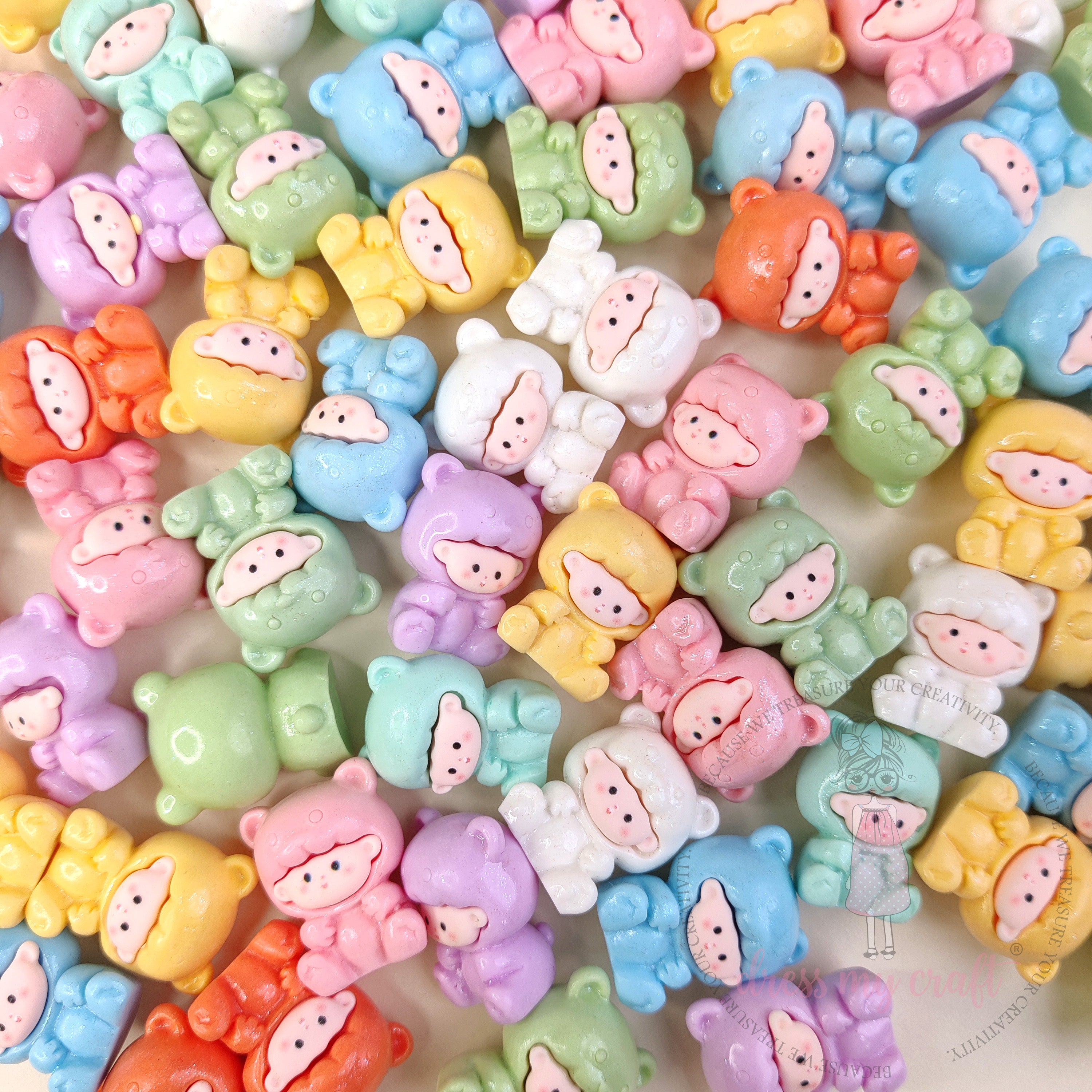 Miniature Pastel Bear Babies