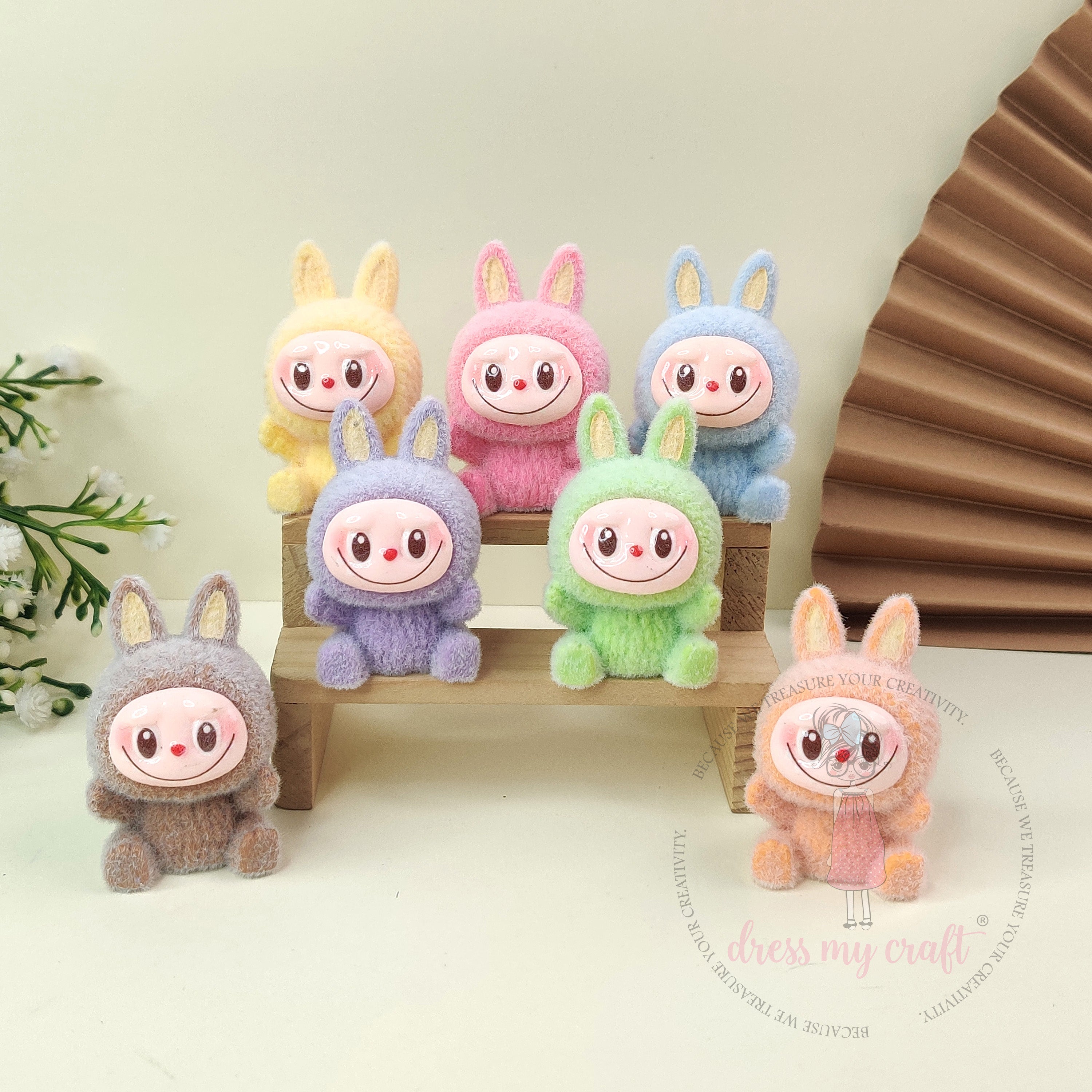 Pastel labubu babies