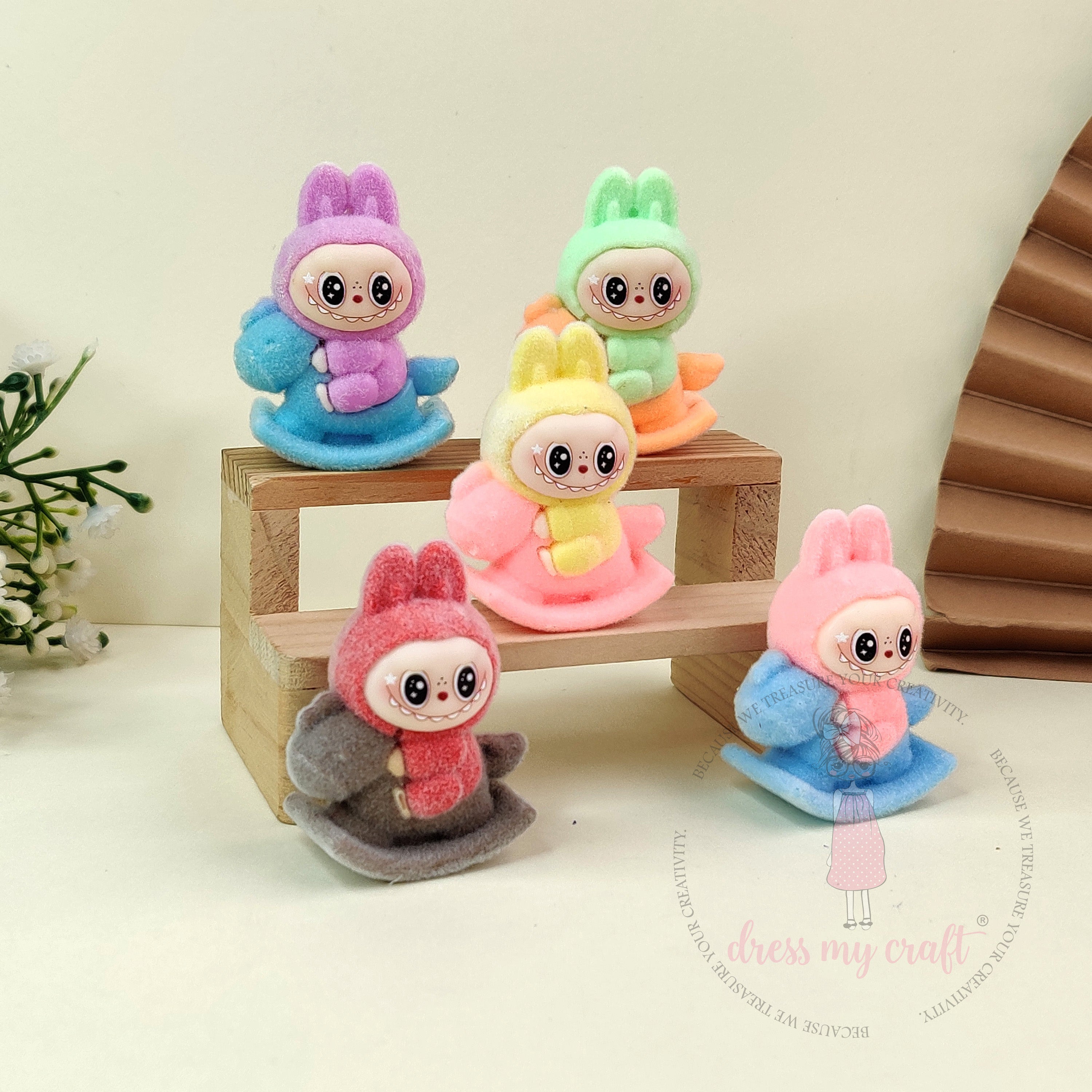 Rocking horse labubu