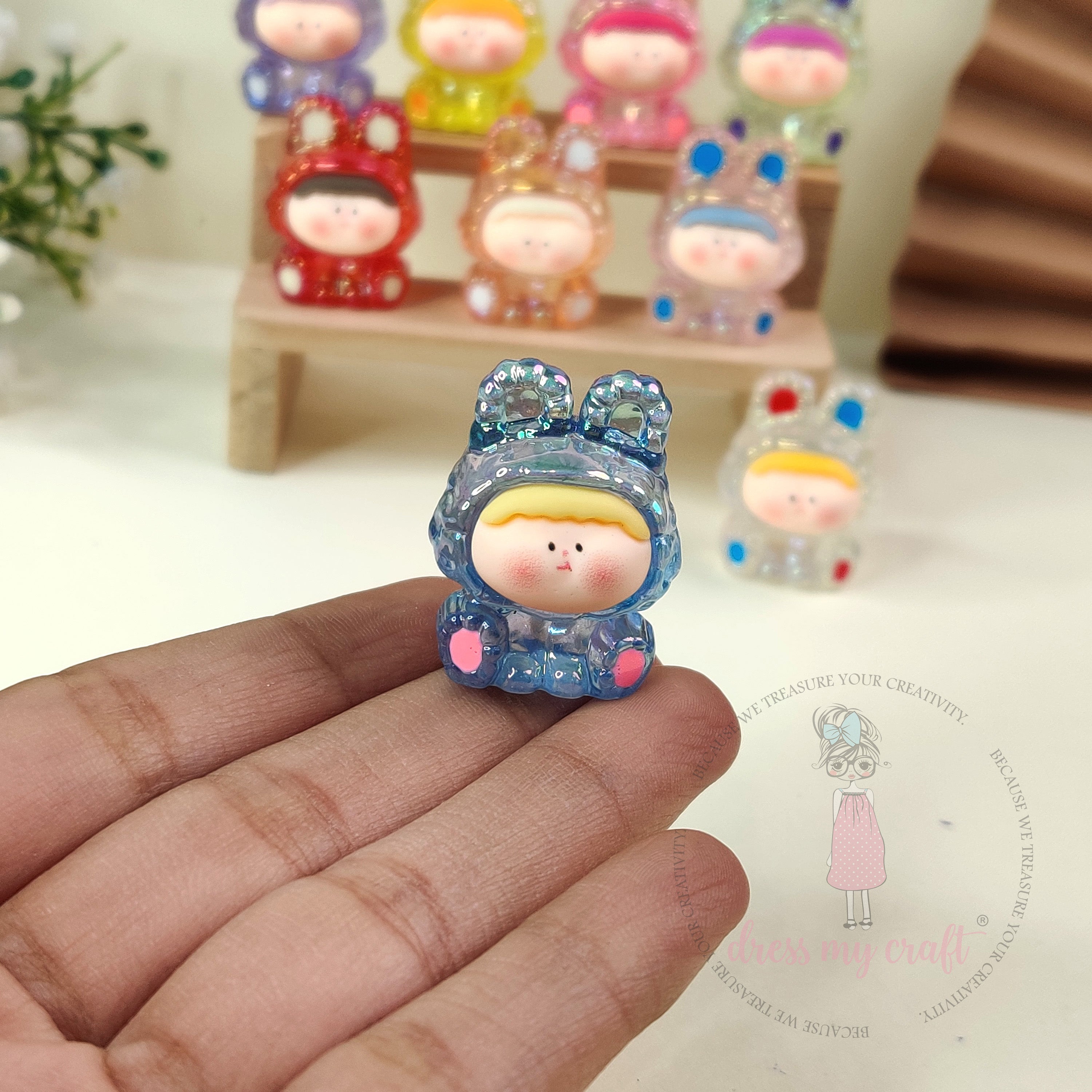 Miniature Crystal Bunny Bean