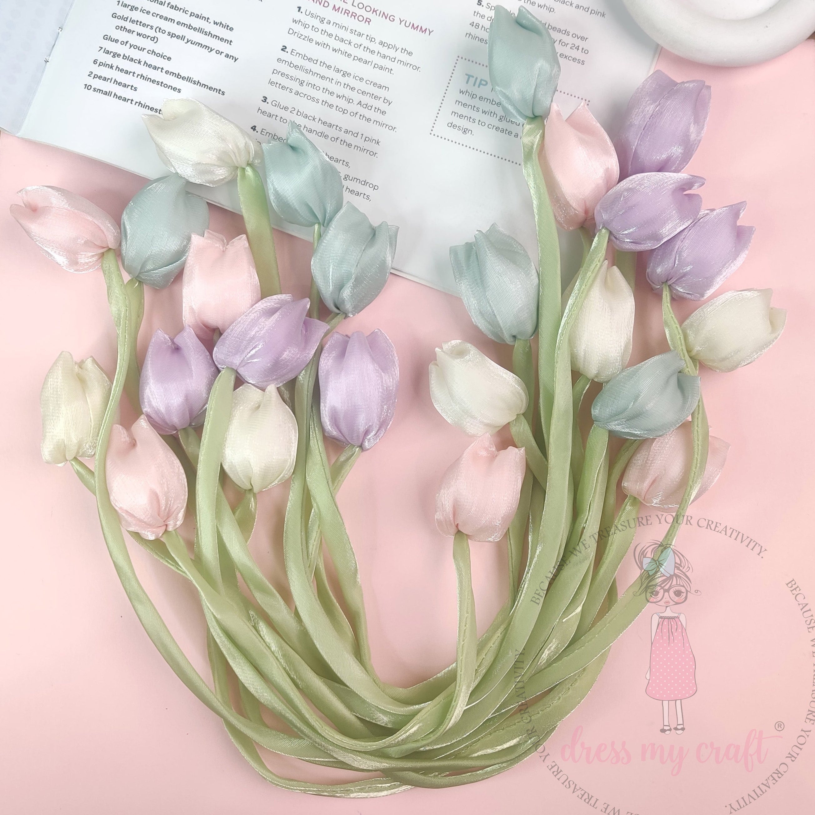 Pastel Tulip Stems Mix