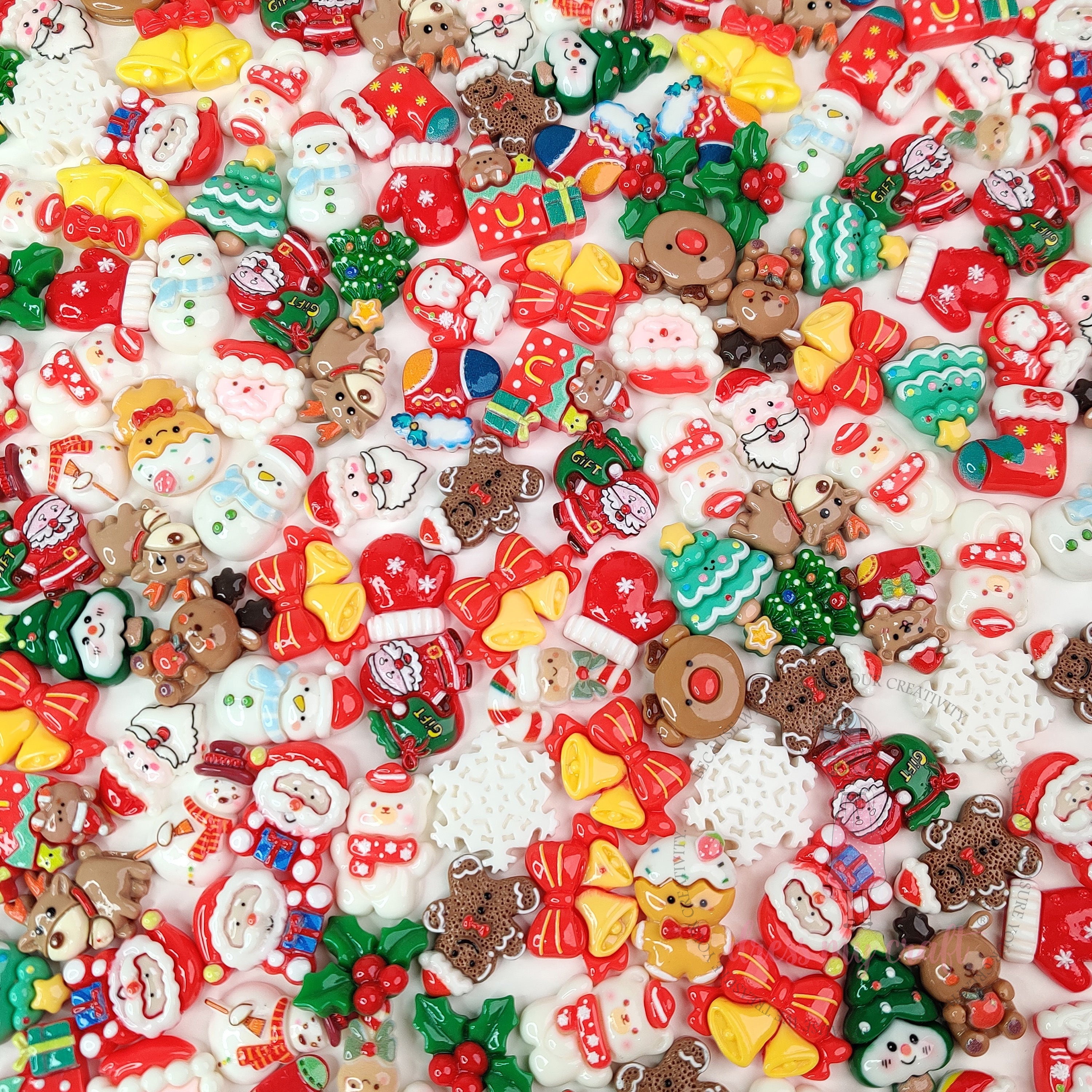Mix Christmas Cabochons
