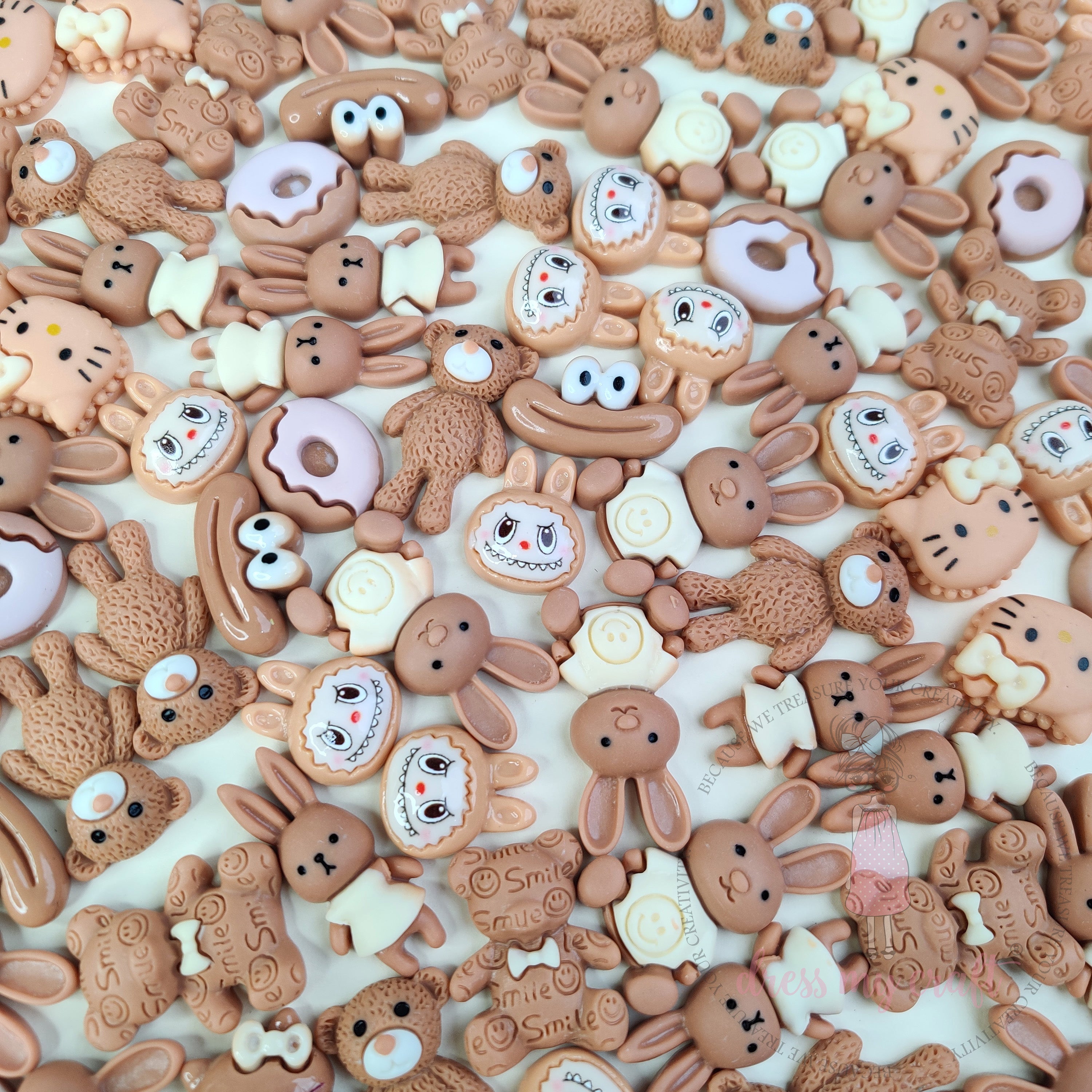 Pastel Plushies Cabochons