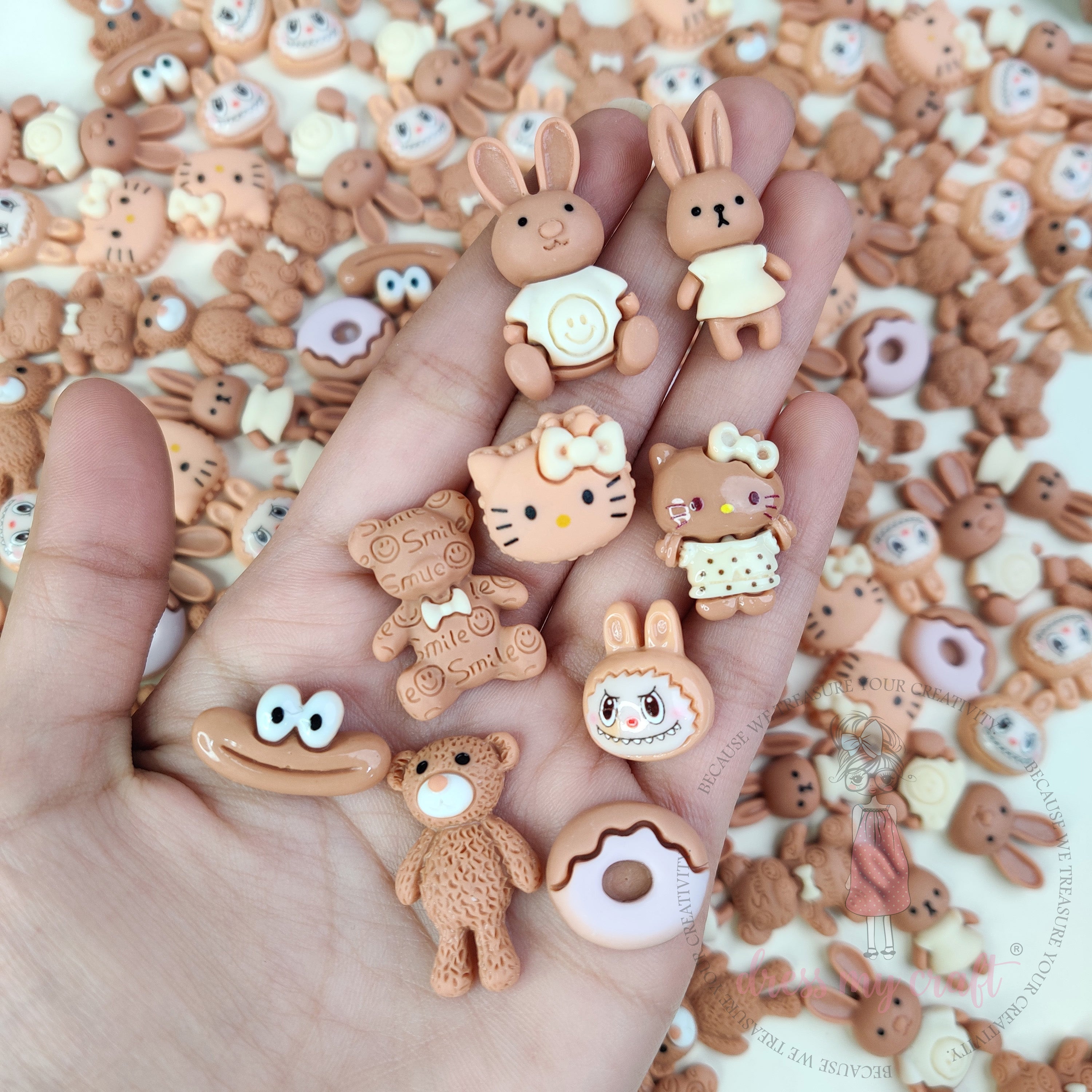 Pastel Plushies Cabochons
