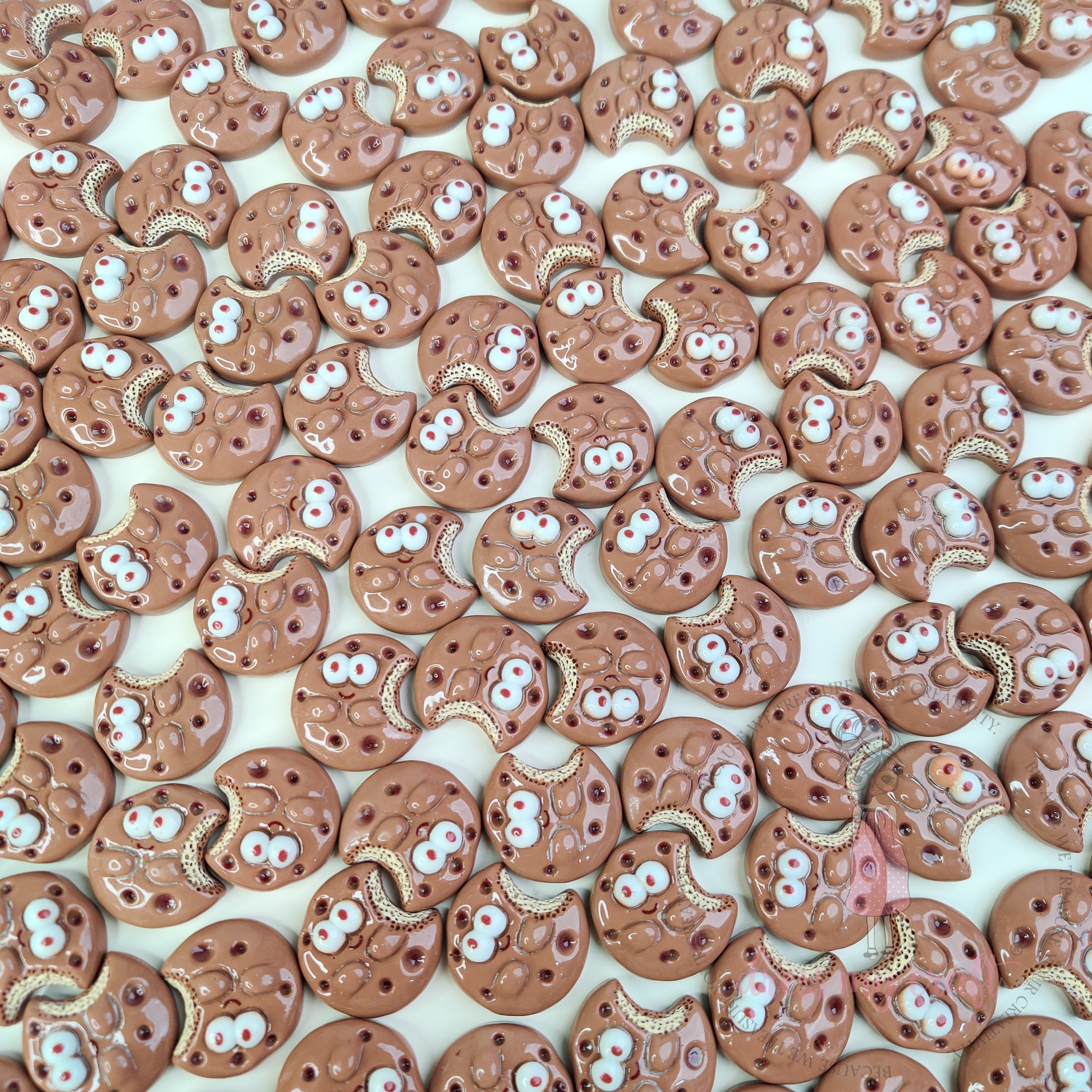 Cookie Bite Cabochons