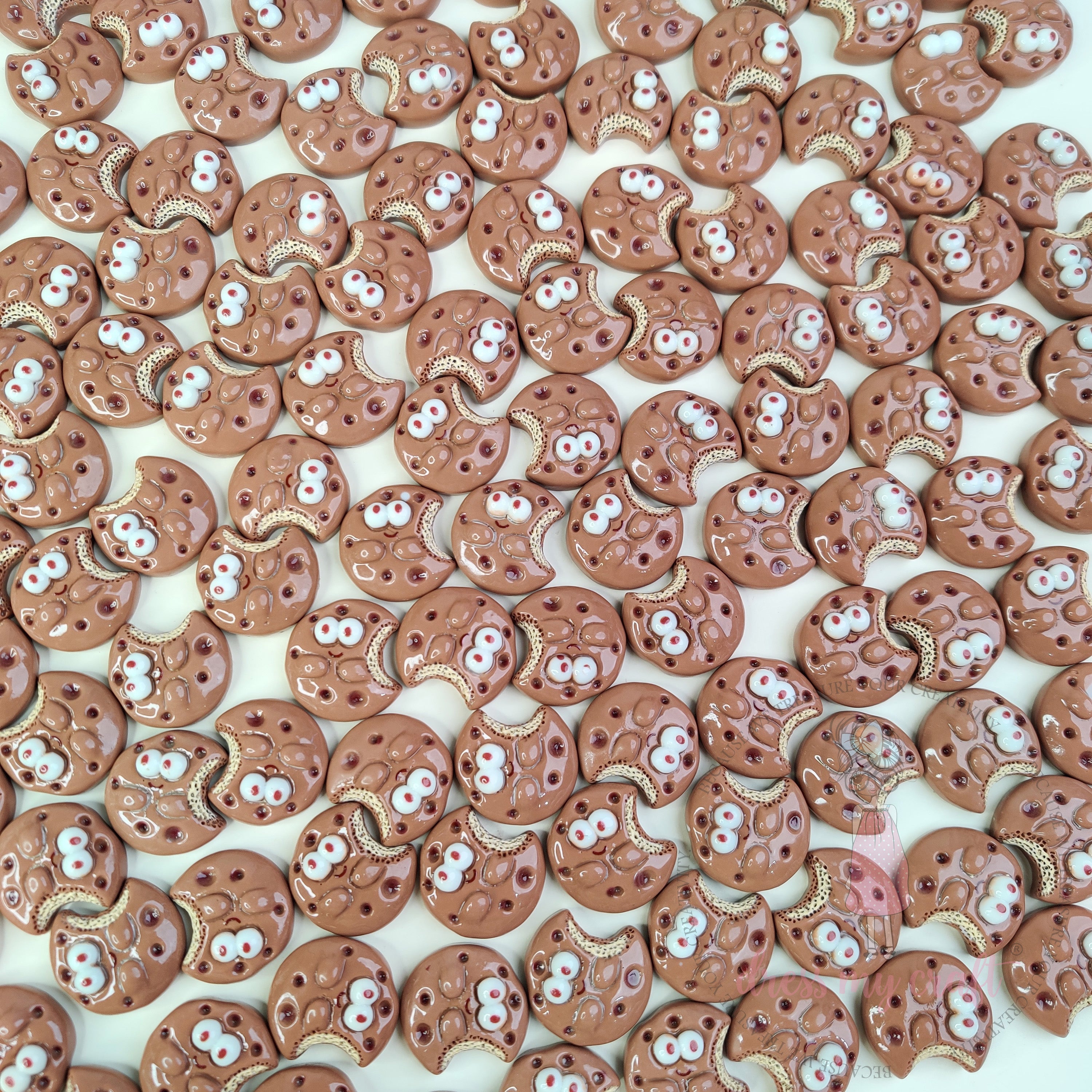 Cookie Bite Cabochons
