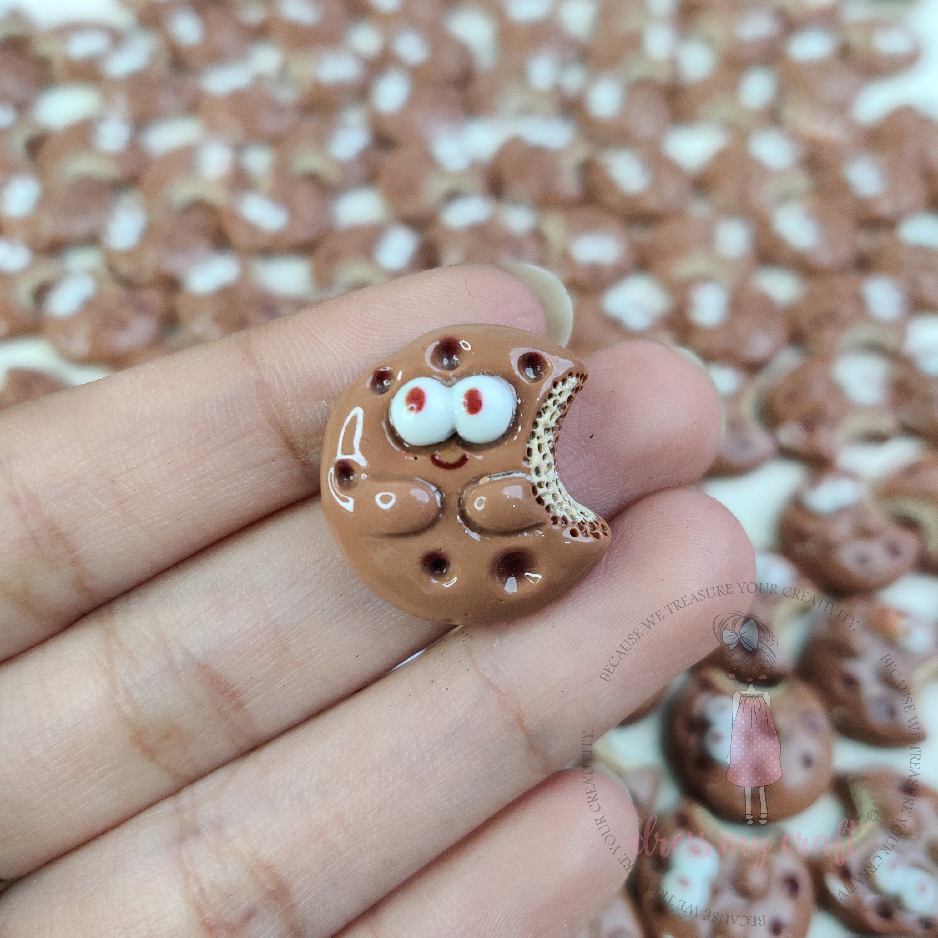 Cookie Bite Cabochons