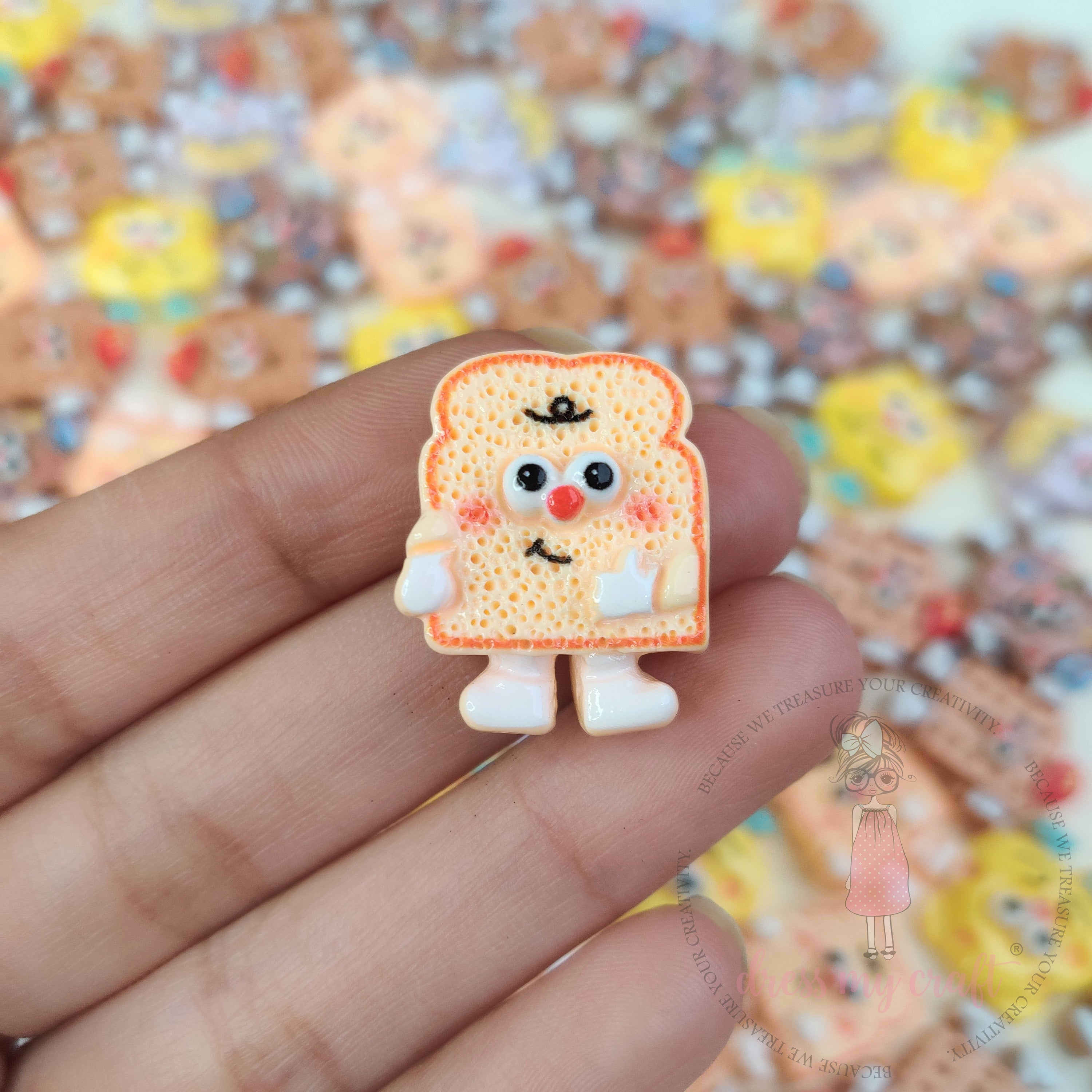 Kawaii Snacks Cabochons