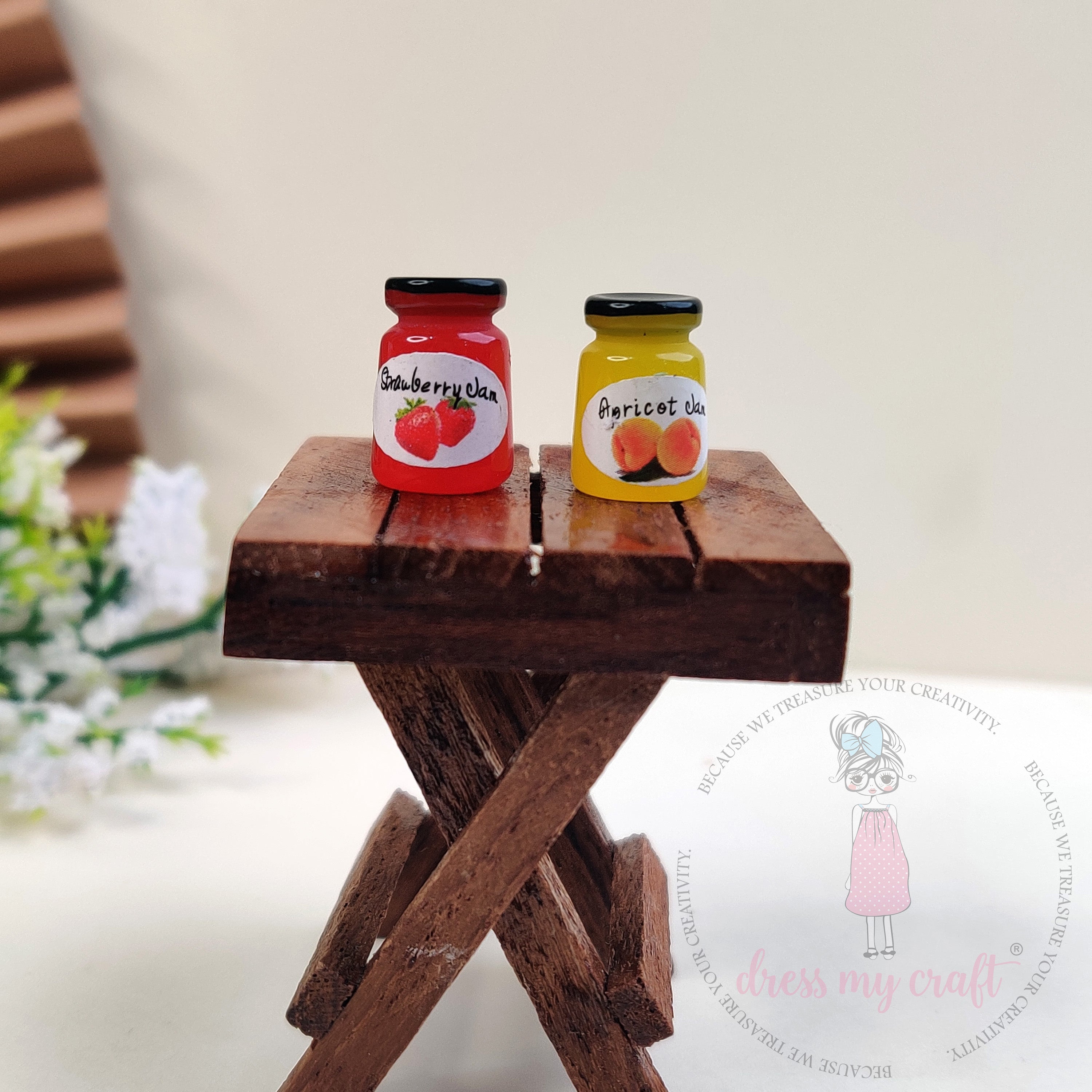 Miniature Jam Jar Set