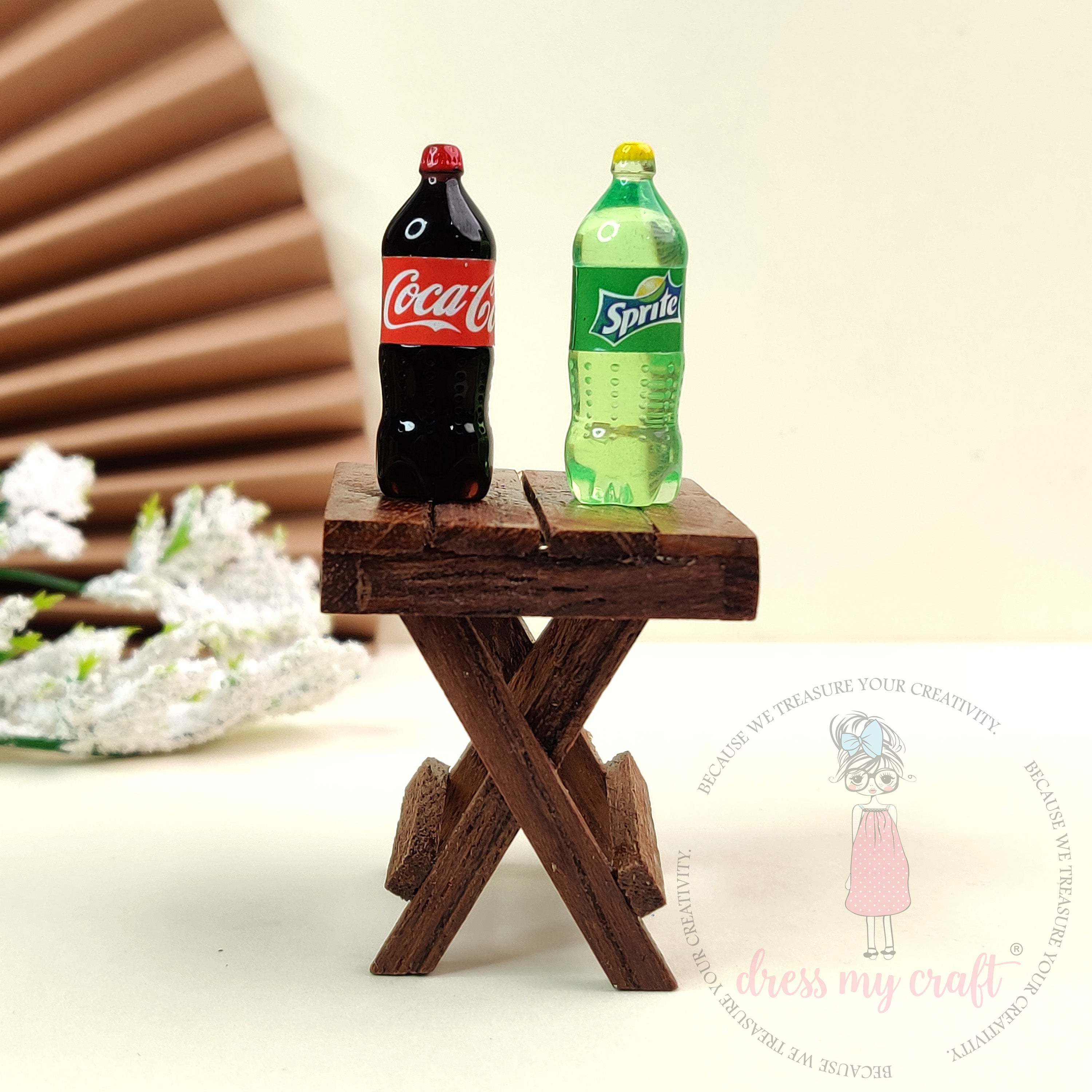Miniature Soft Drink Bottle Set