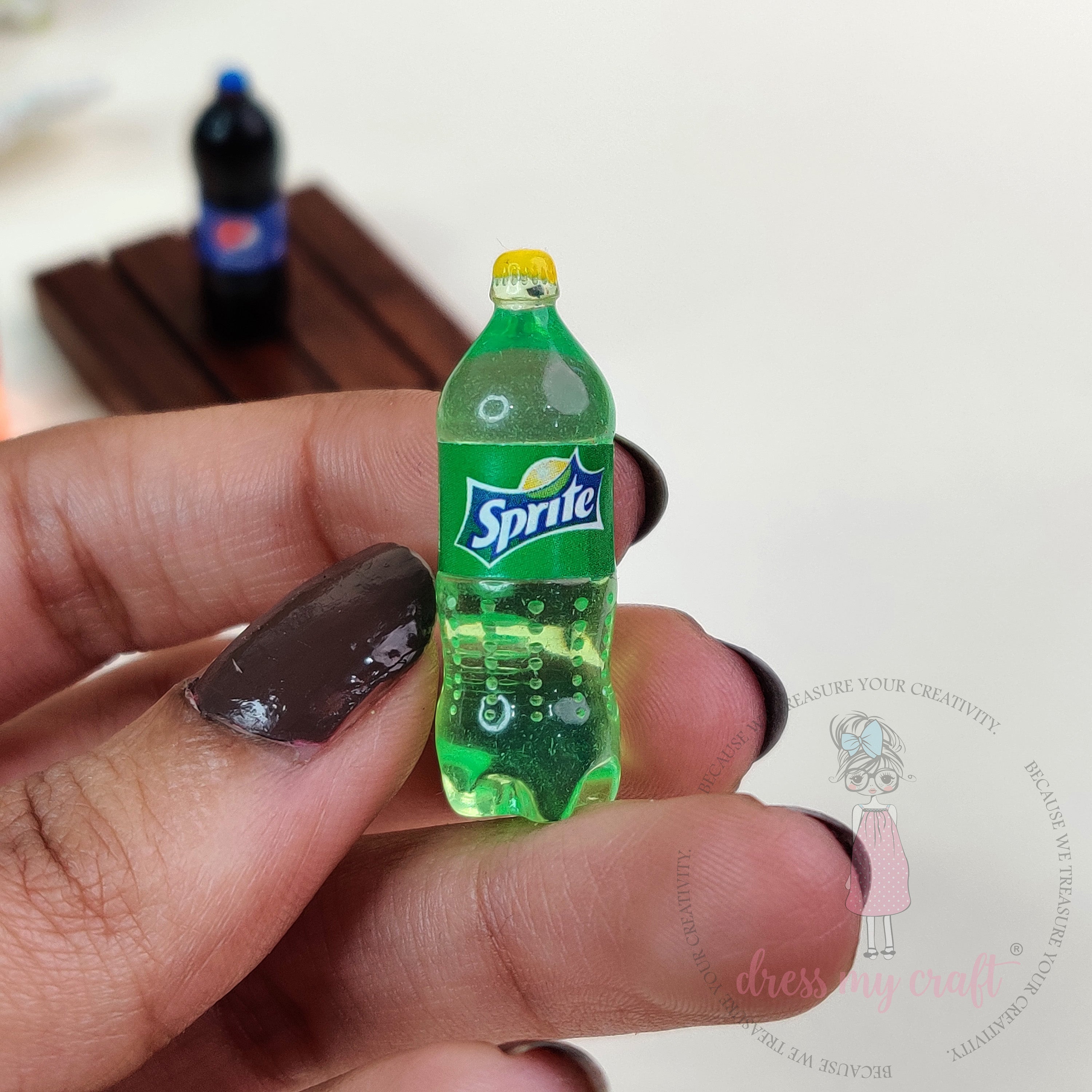 Miniature Soft Drink Bottle Set