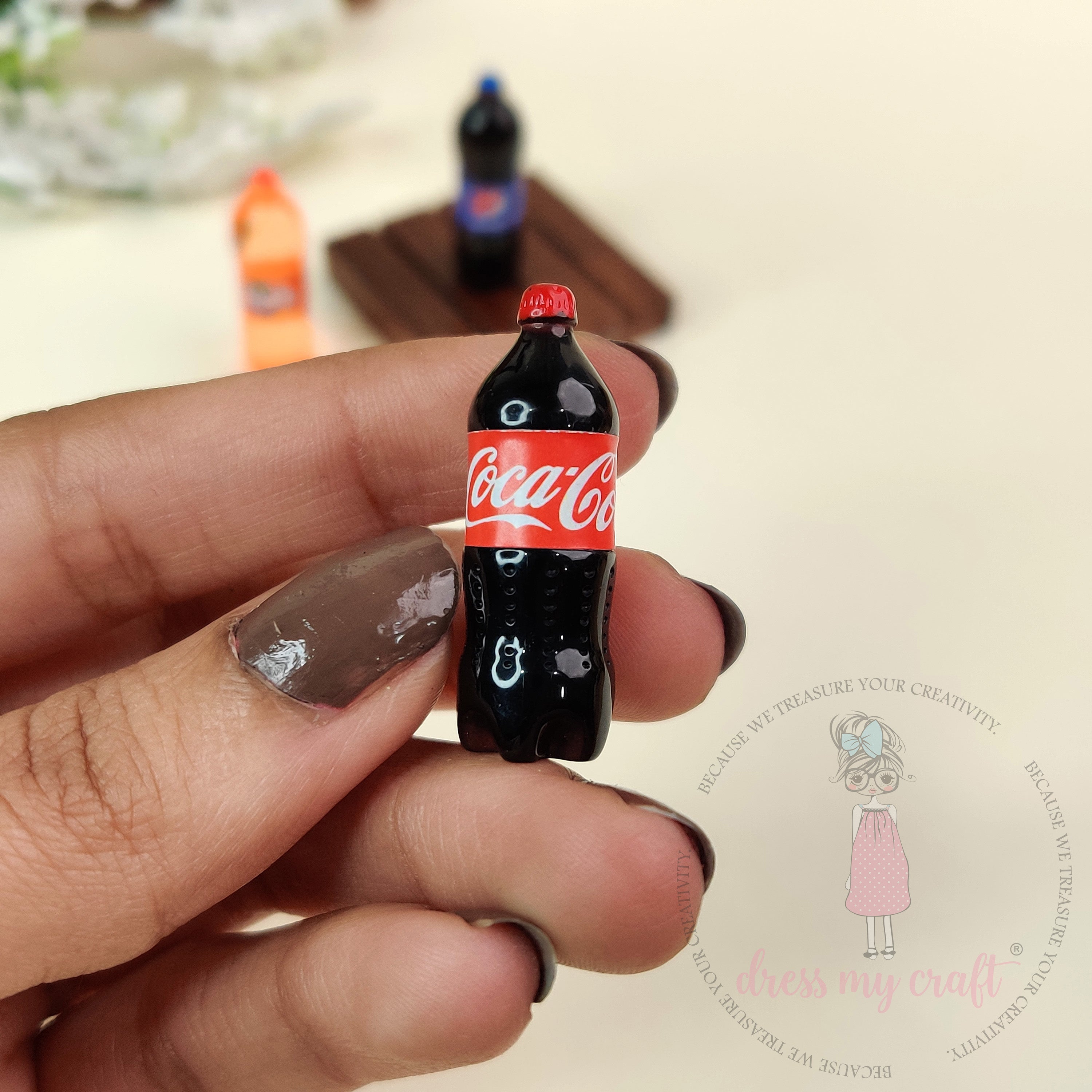 Miniature Soft Drink Bottle Set