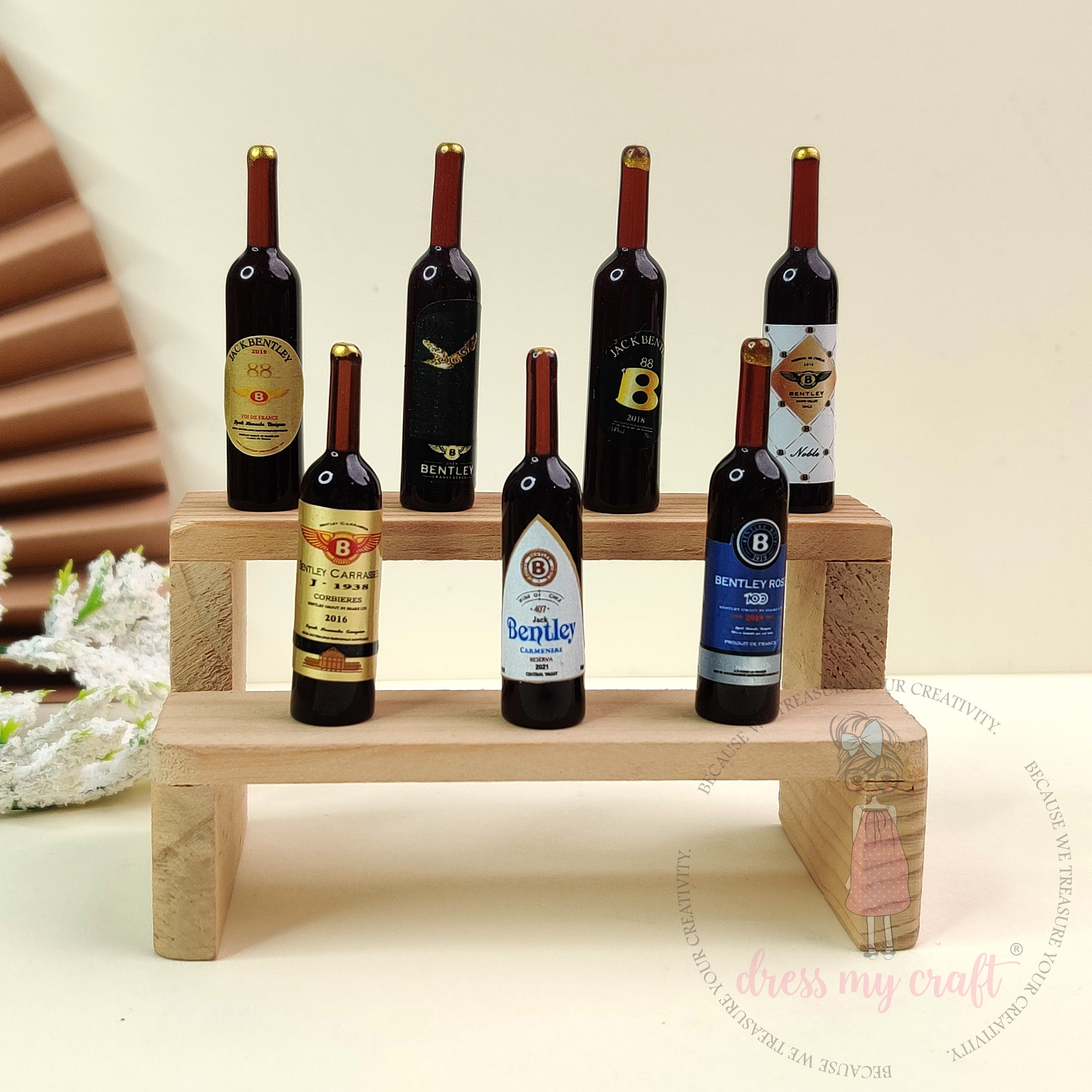 Miniature Premium Wine Bottles