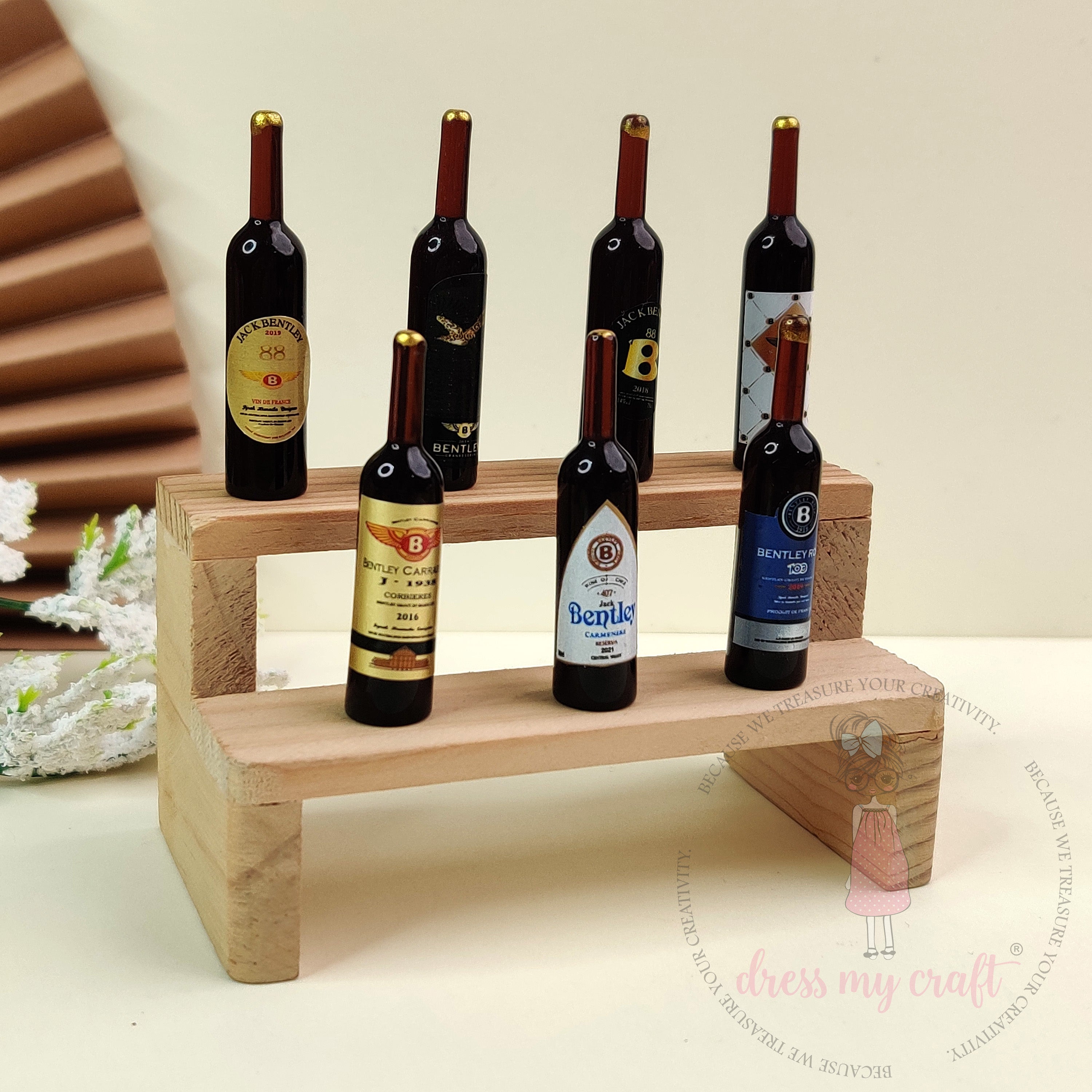 Miniature Premium Wine Bottles