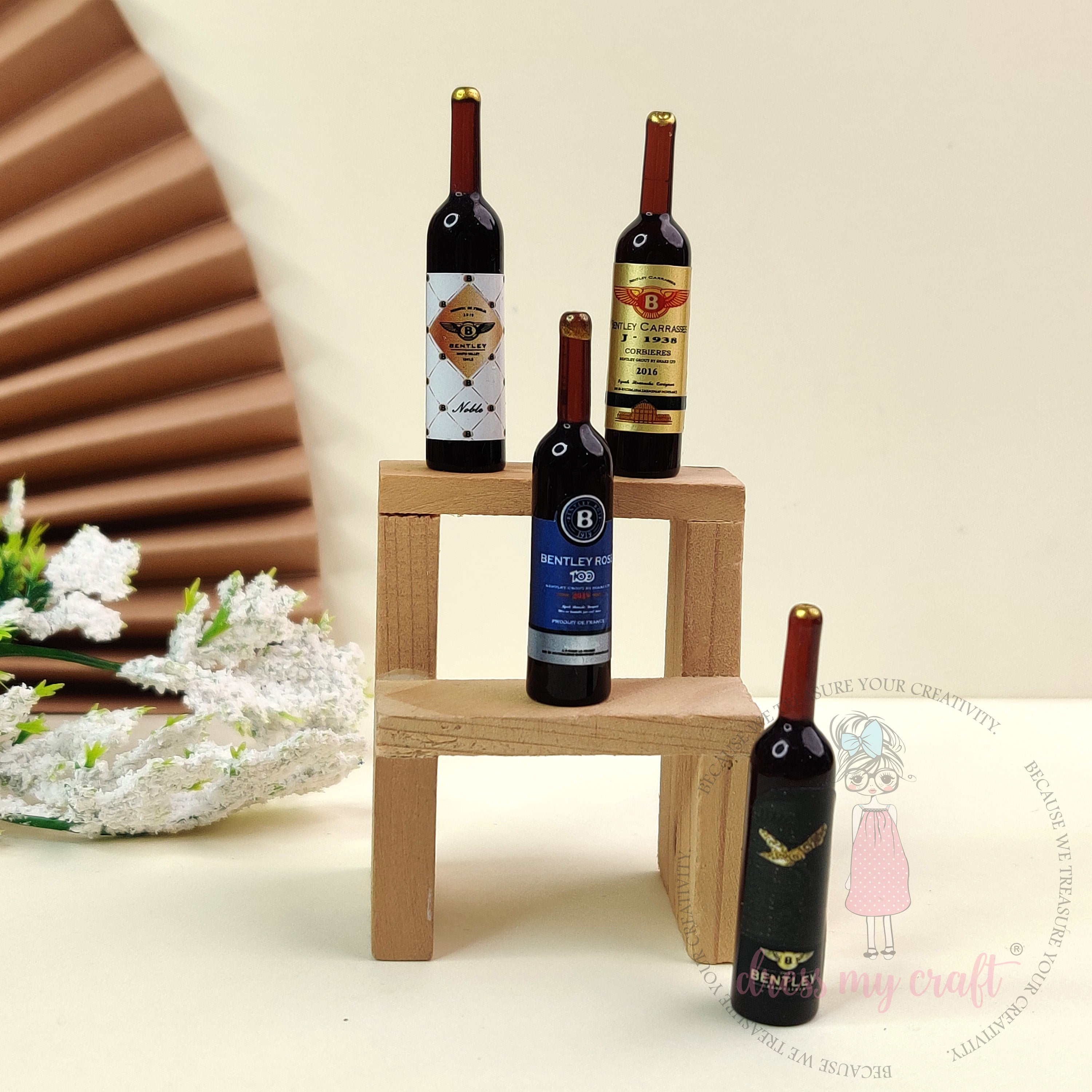 Miniature Premium Wine Bottles