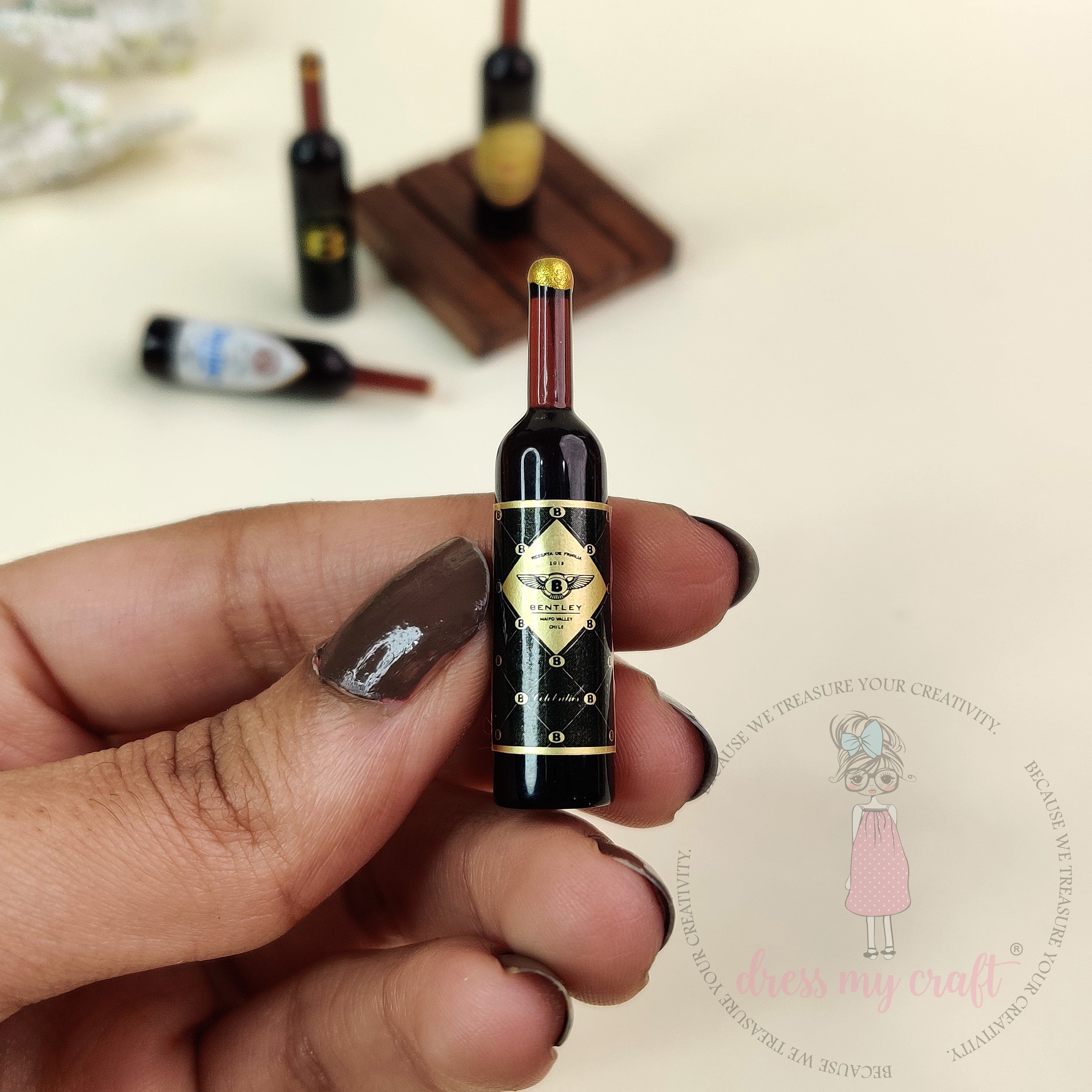 Miniature Premium Wine Bottles