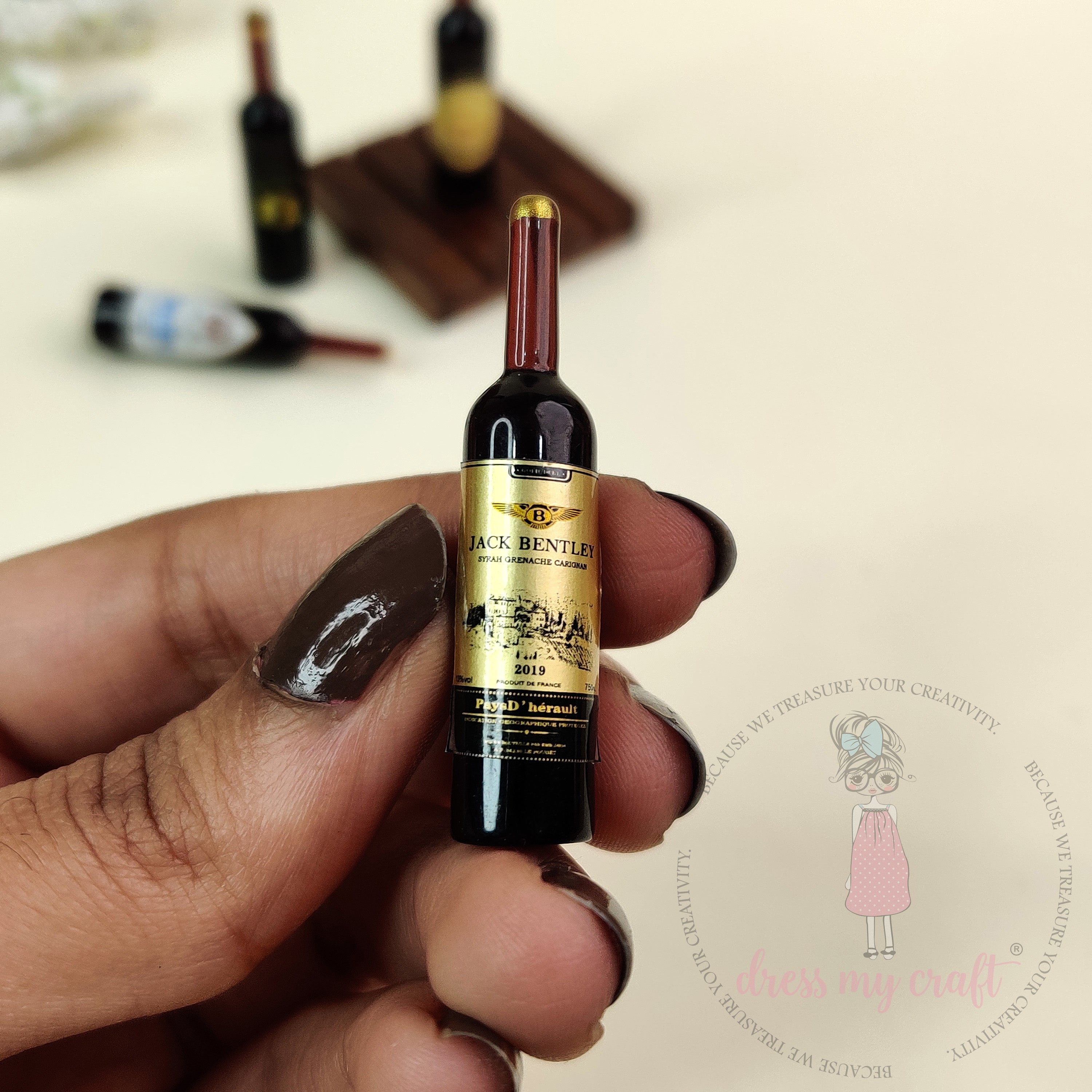 Miniature Premium Wine Bottles