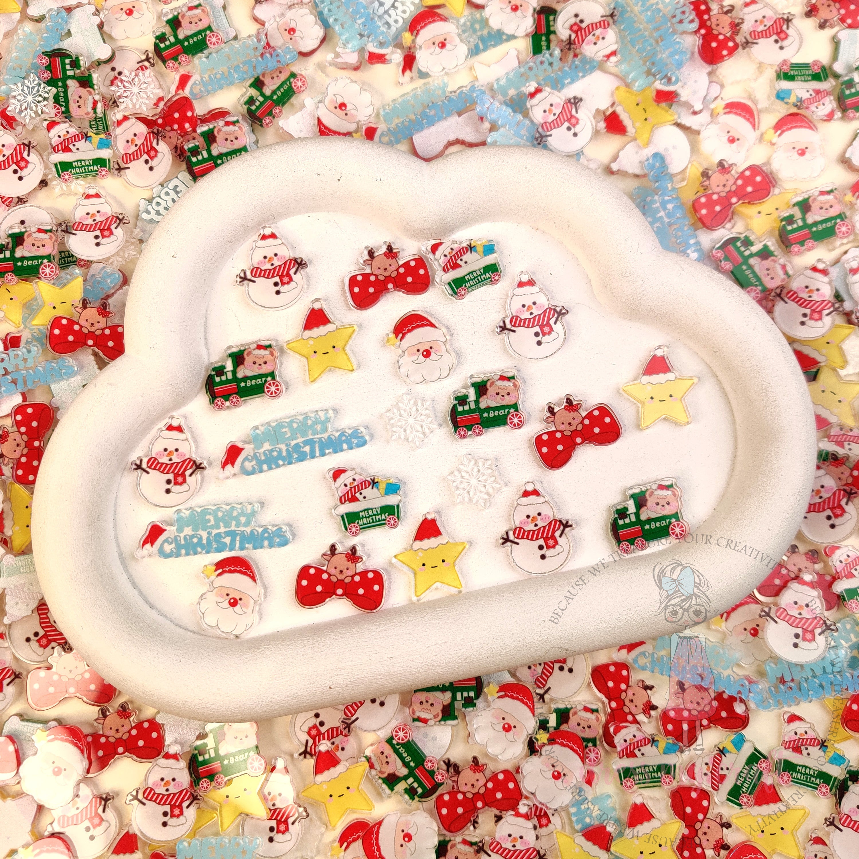 Christmas Kawaii Acrylic Charms