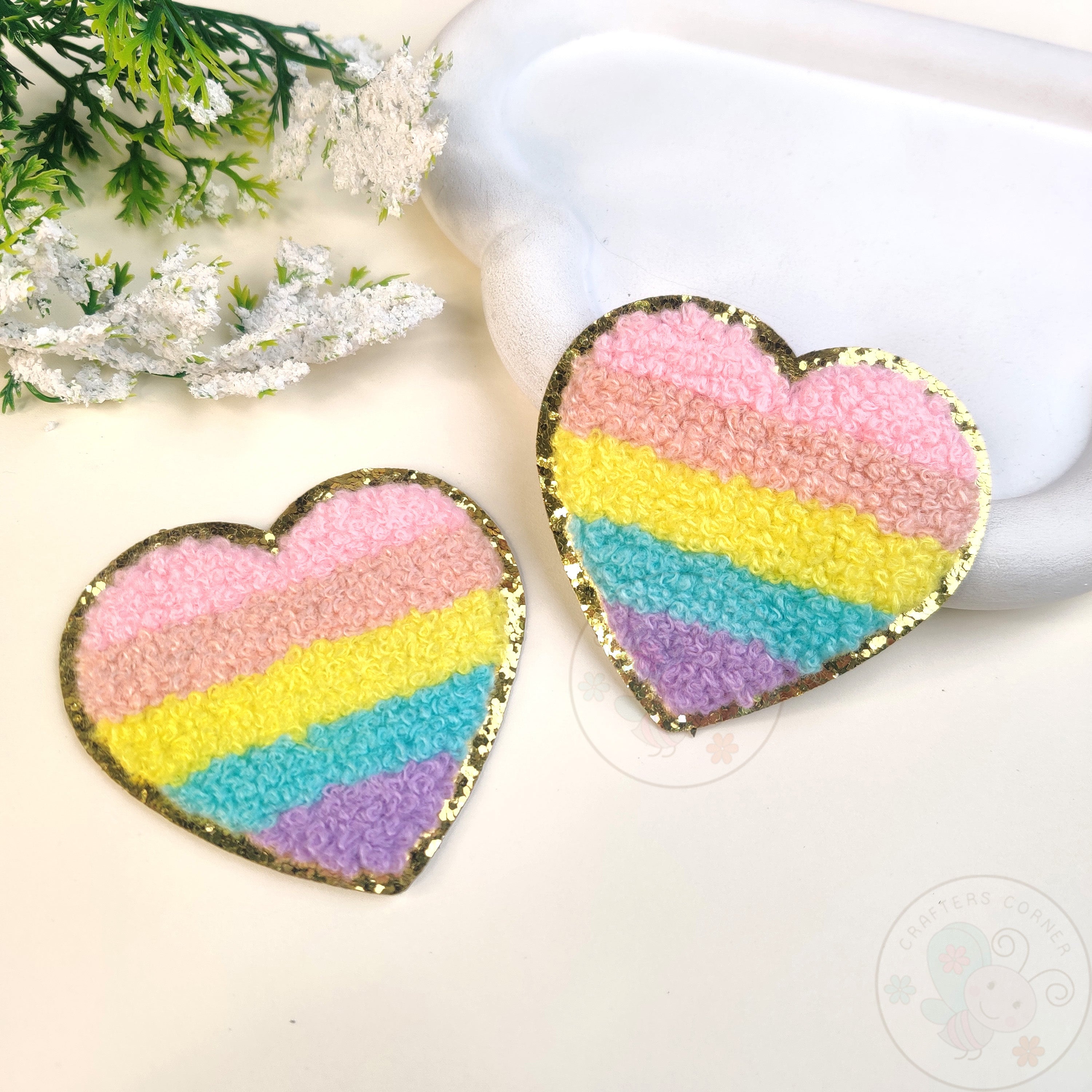 Pastel Plush Patches- Girls