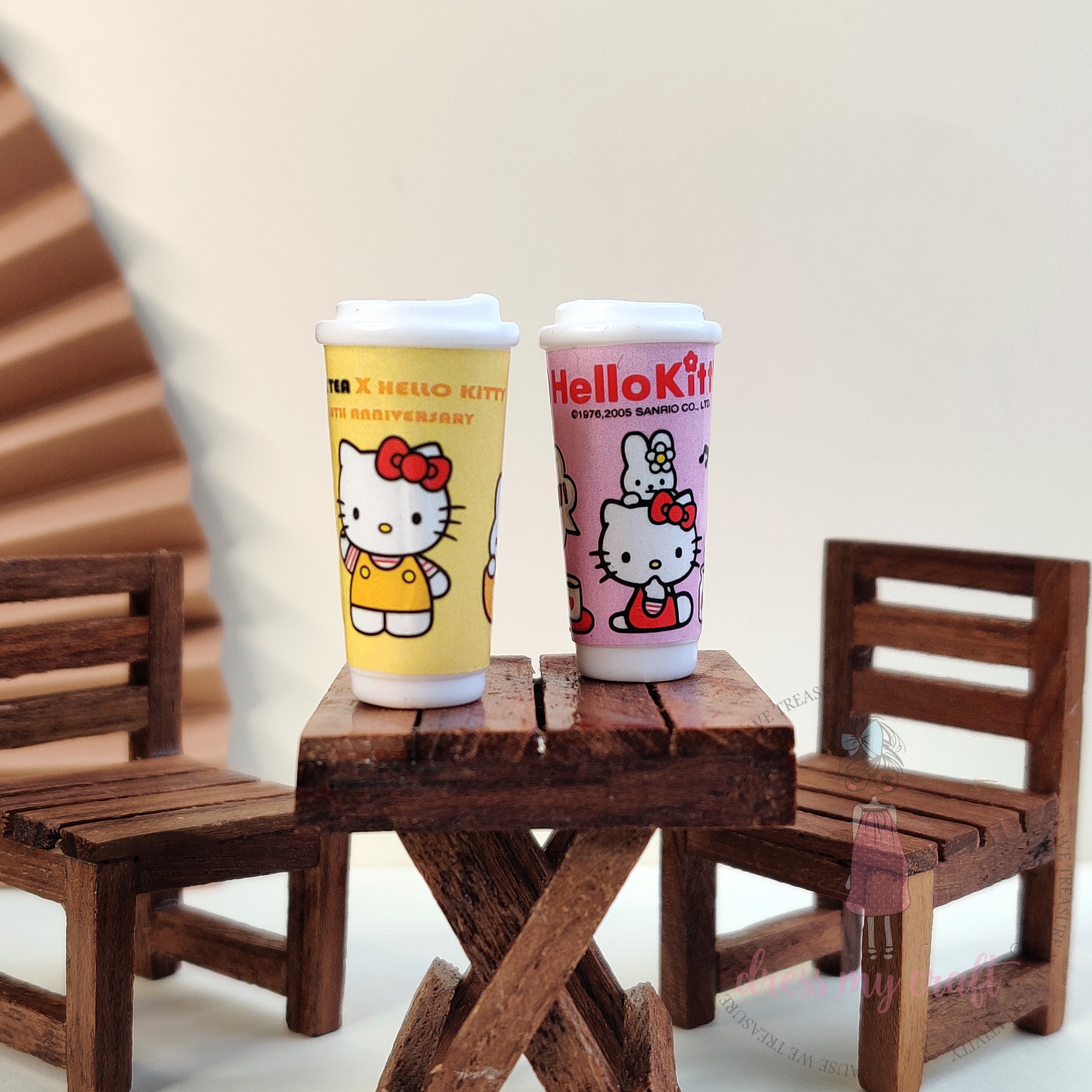 Mini Kawaii Drink Cups