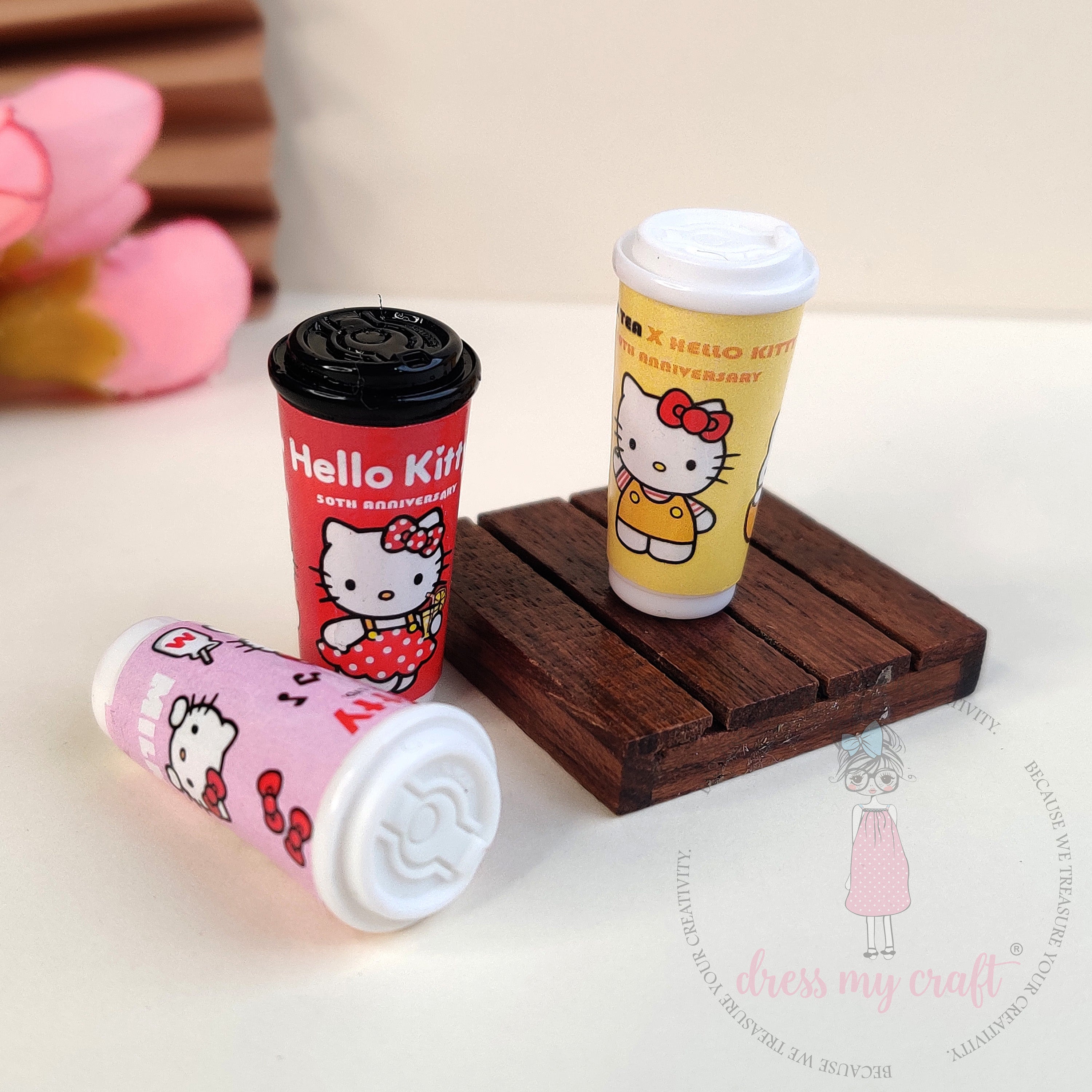 Mini Kawaii Drink Cups