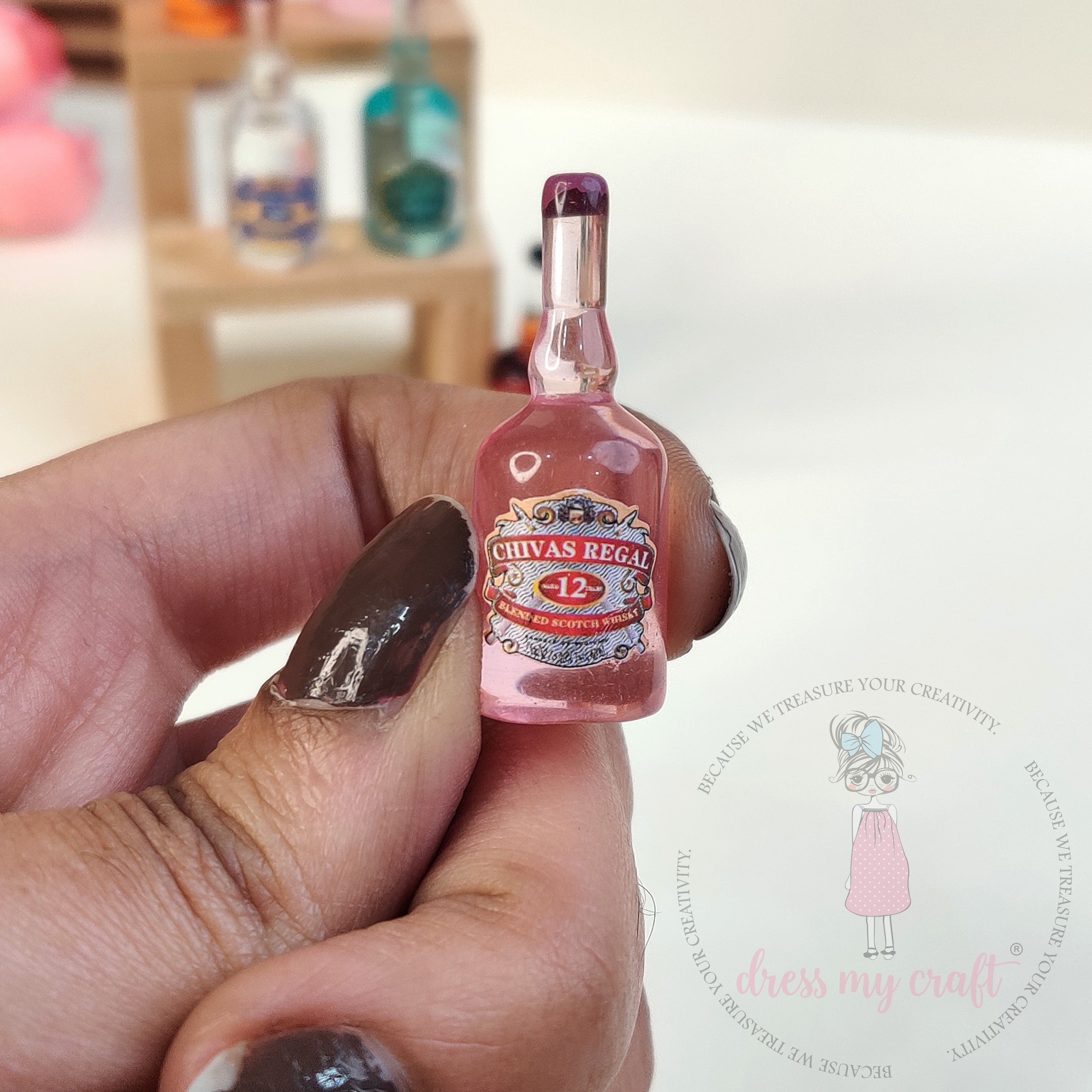 Miniature Classic Whisky Bottles